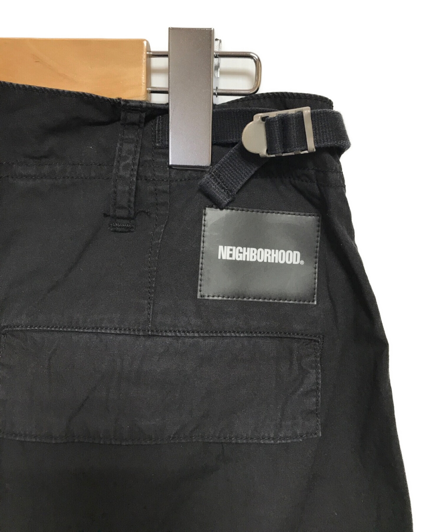 中古・古着通販】NEIGHBORHOOD (ネイバーフッド) bdu pants ブラック