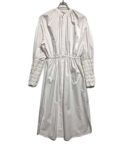 中古・古着通販】HYKE (ハイク) GATHERED BALLOON SLEEVE DRESS