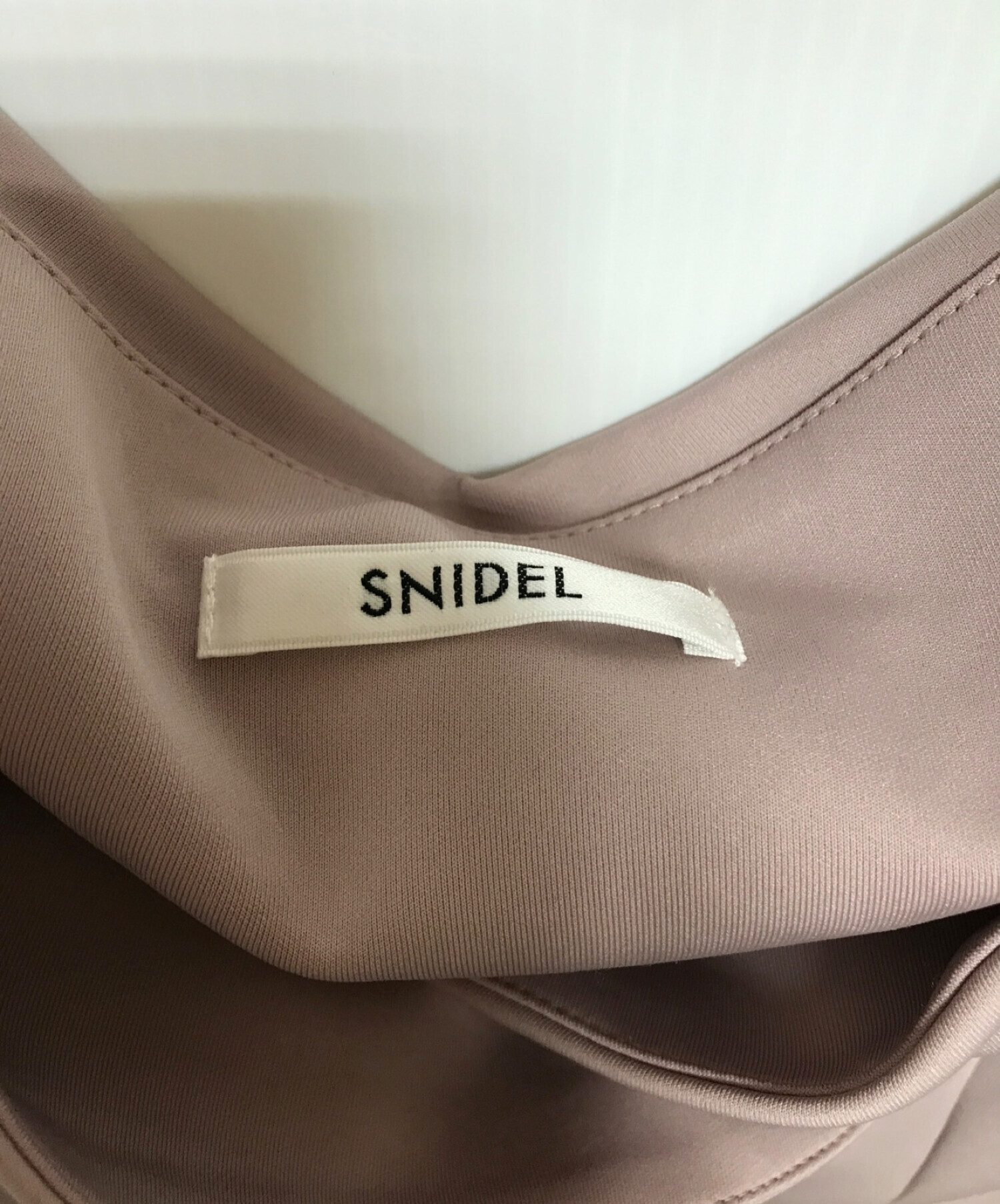 中古・古着通販】Snidel (スナイデル) カットタイトドレス ピンク