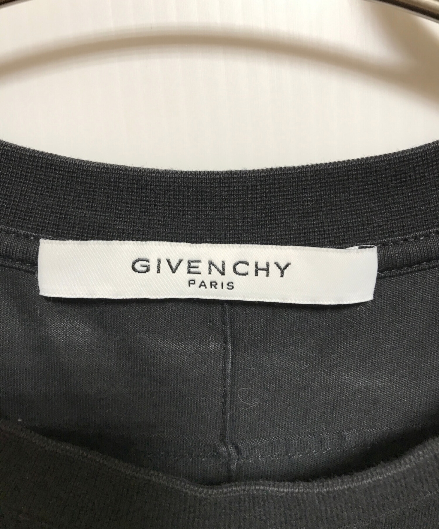 中古・古着通販】GIVENCHY (ジバンシィ) 半袖Tシャツ ブラック サイズ