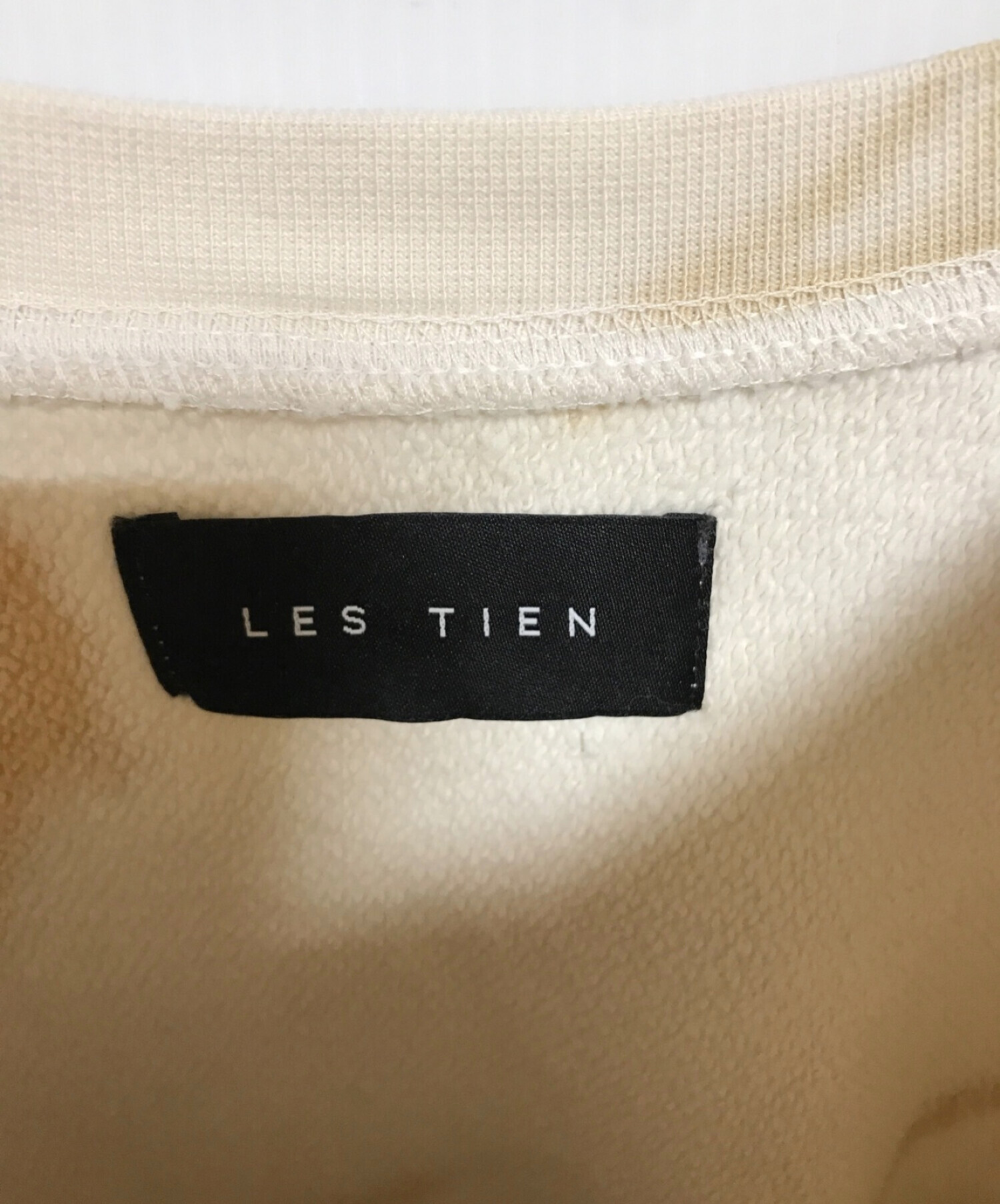 中古・古着通販】LES TIEN (レスティエン) クルーネックスウェット