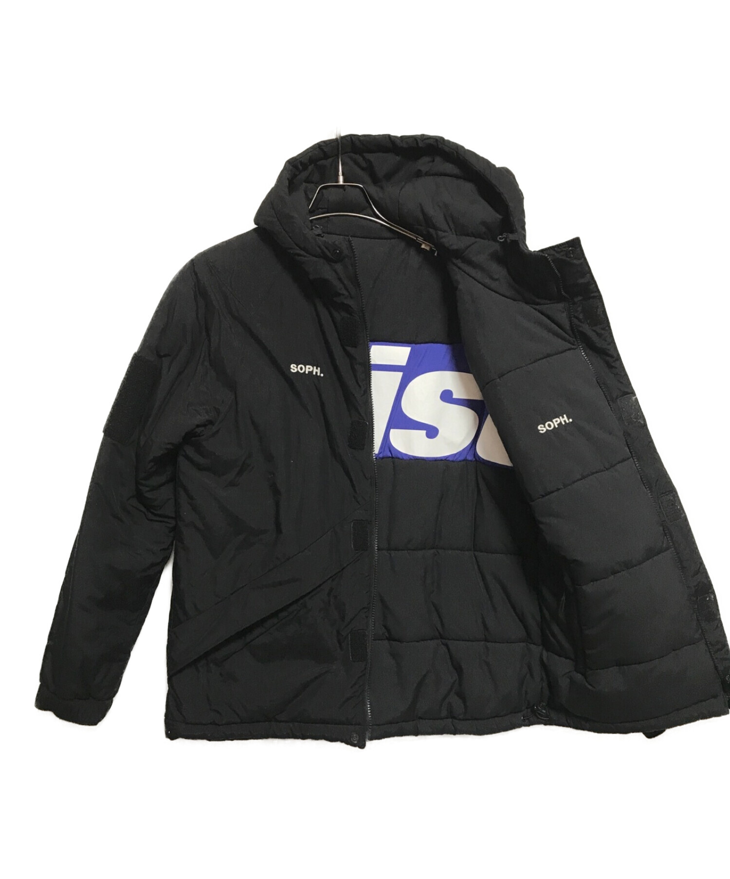 身幅54㎝FCRB REVERSIBLE PADDED JACKET  Mサイズ　ブラック