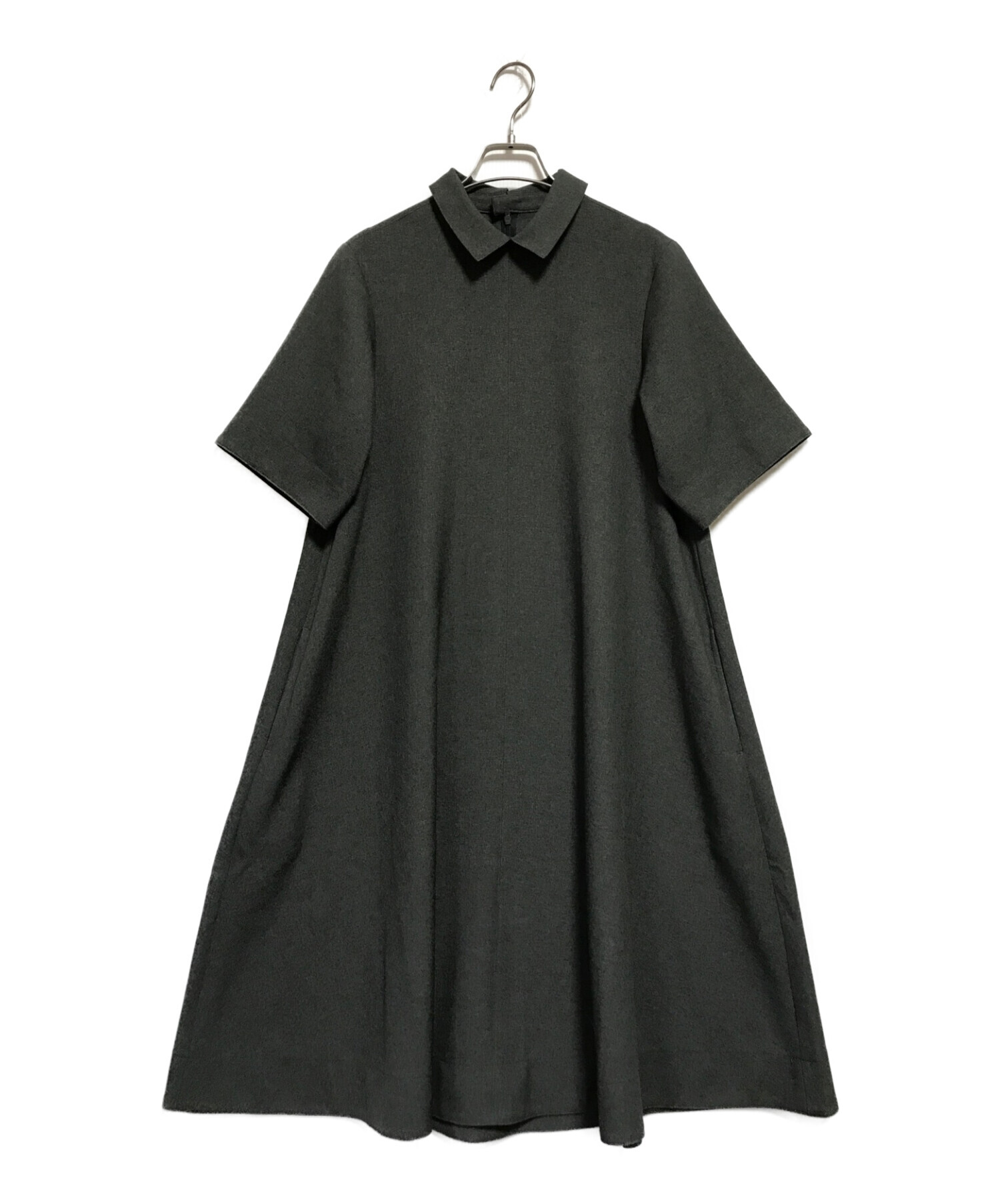 foufou (フーフー) primitive shirts collar one piece グレー サイズ:なし(下記参照)