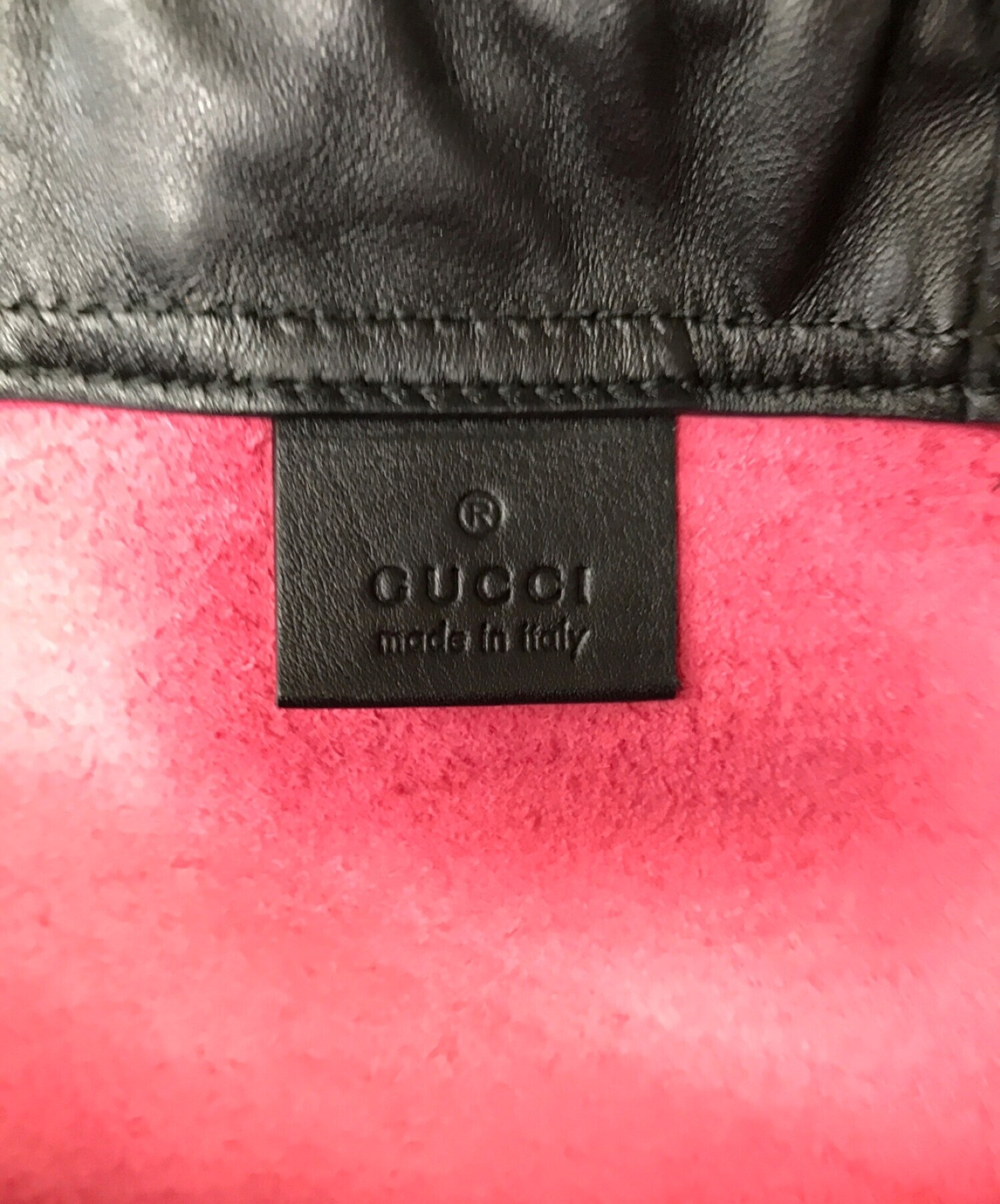 中古・古着通販】GUCCI (グッチ) リュック ピンク｜ブランド・古着通販