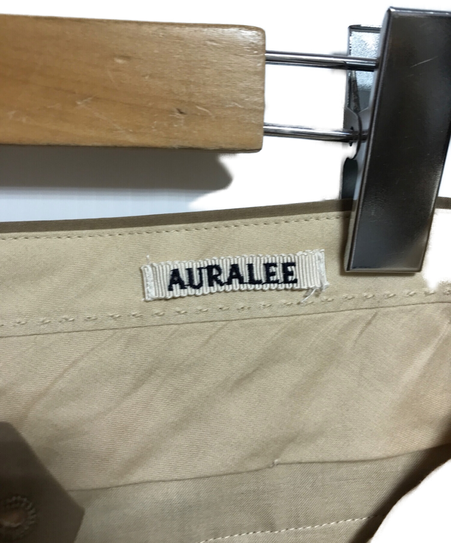 中古・古着通販】AURALEE (オーラリー) FINX POLYESTER SLACKS