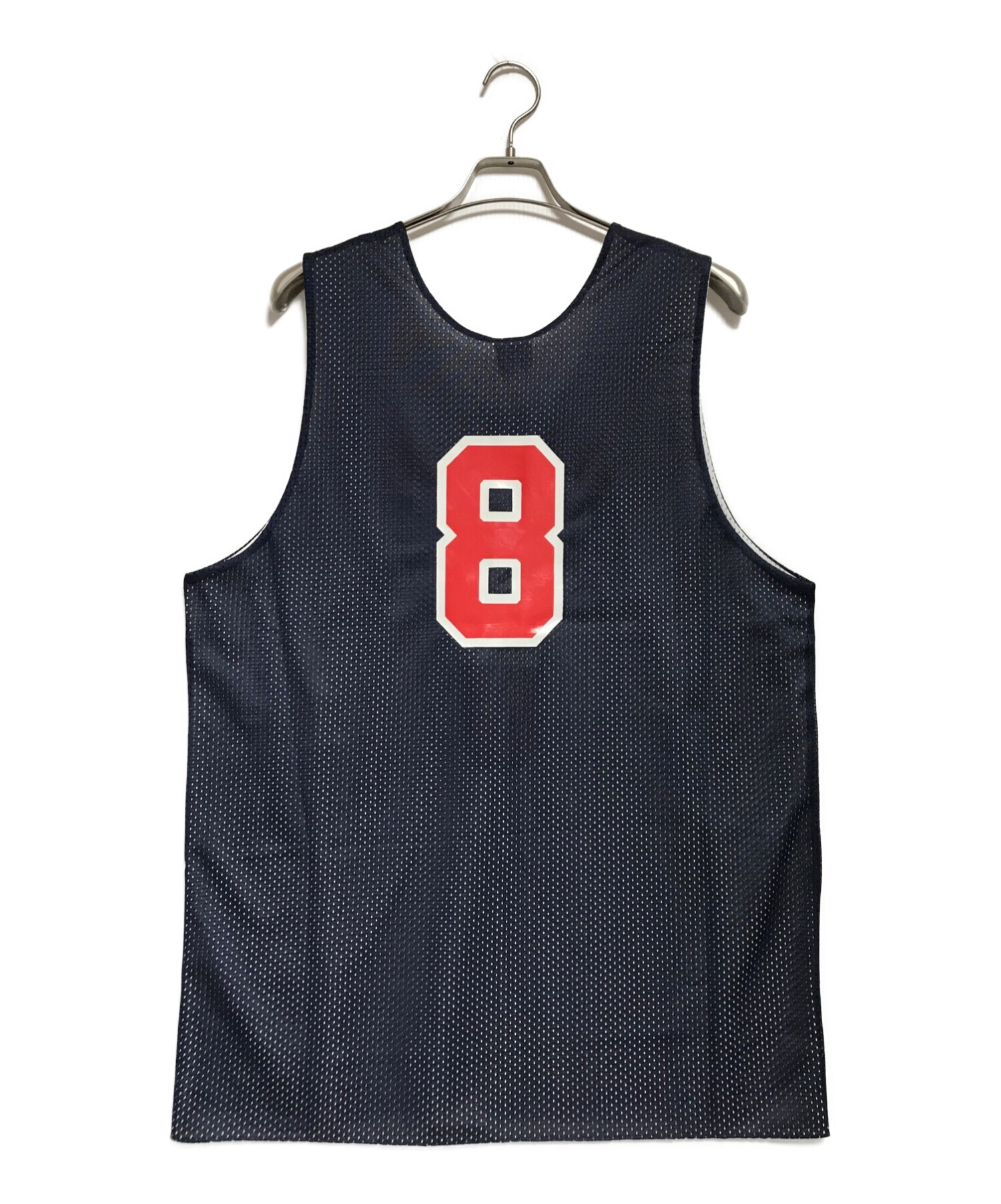 MITCHELL & NESS (ミッチェルアンドネス) NBA USA BASKETBALL REV PRACTICE JERSEY ネイビー  サイズ:L