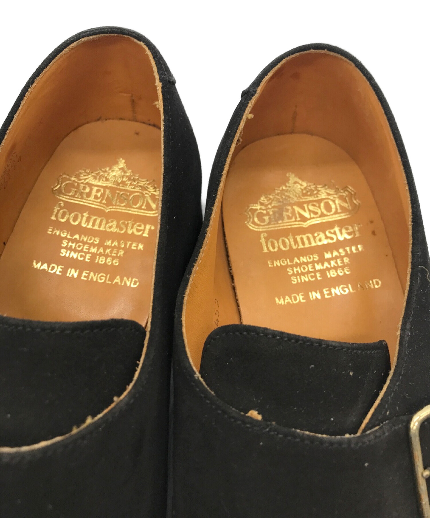 GRENSON グレンソン シングルモンク レザー ビジネスシューズ - fawema.org