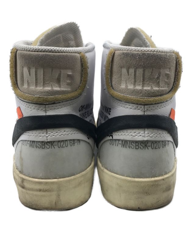 NIKE (ナイキ) OFFWHITE (オフホワイト) The Ten Blazer Mid ホワイト サイズ:SIZE24.5cm