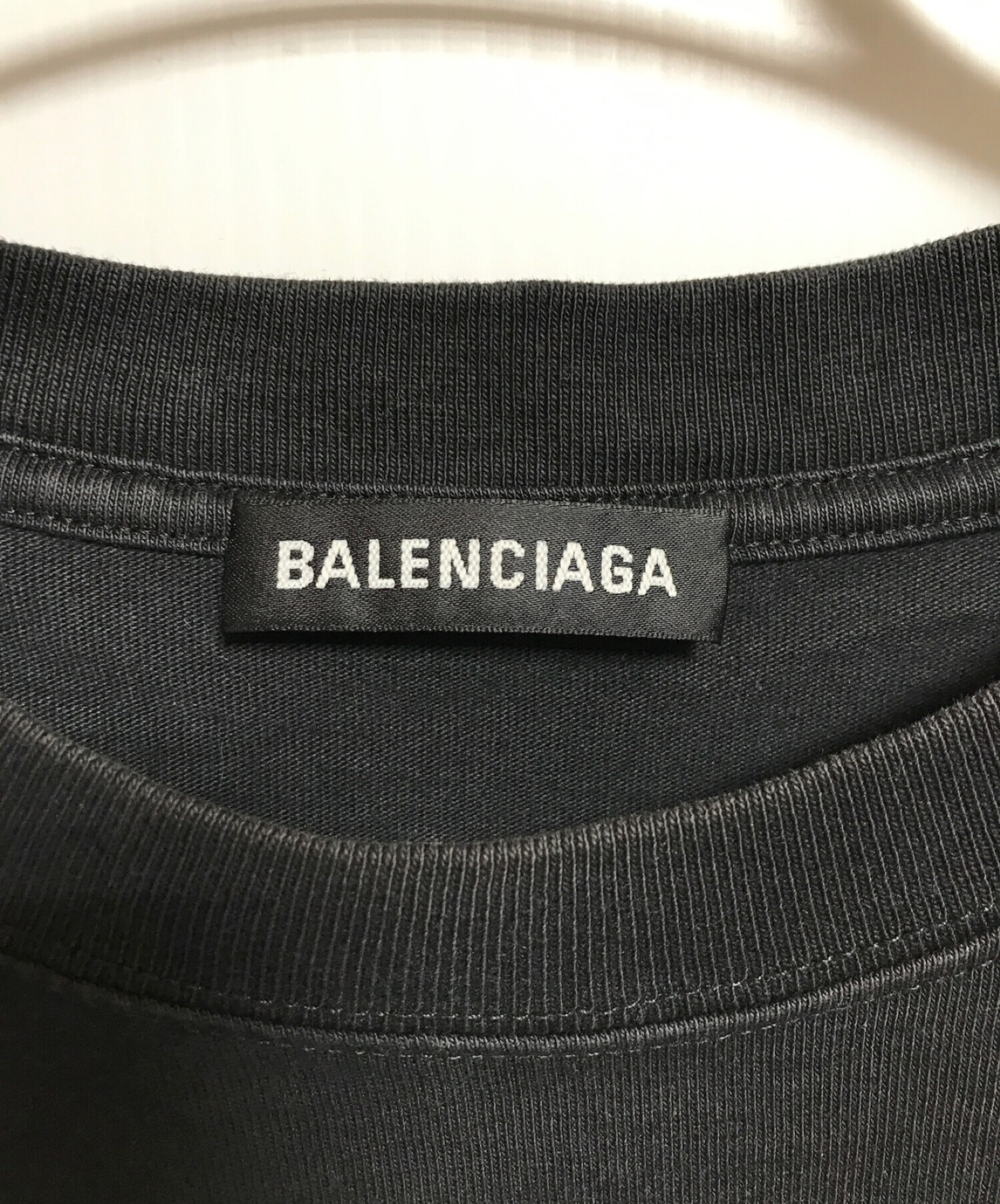 中古・古着通販】BALENCIAGA (バレンシアガ) ロゴプリントTシャツ