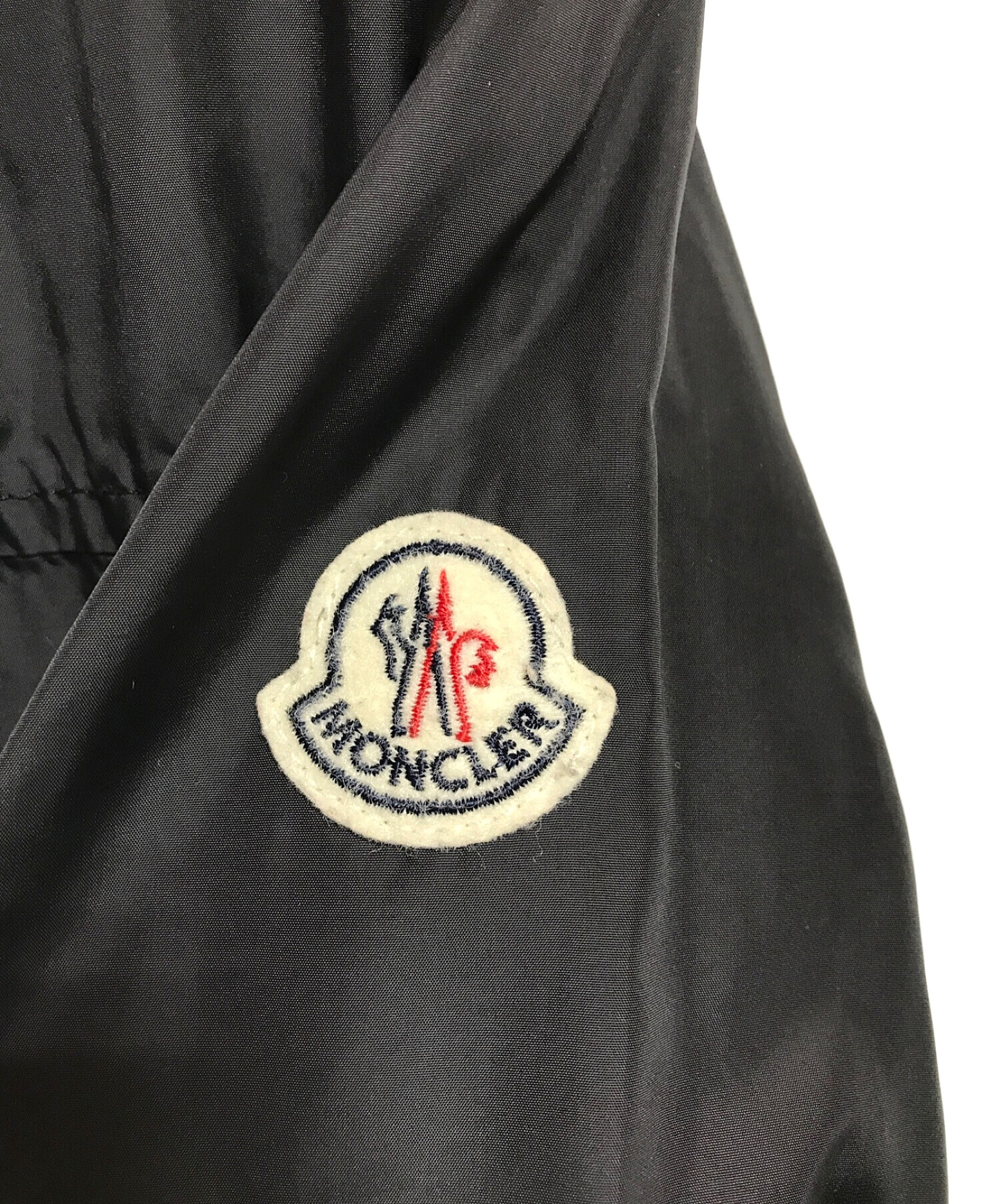 中古・古着通販】MONCLER (モンクレール) ナイロンジャケット ブラック