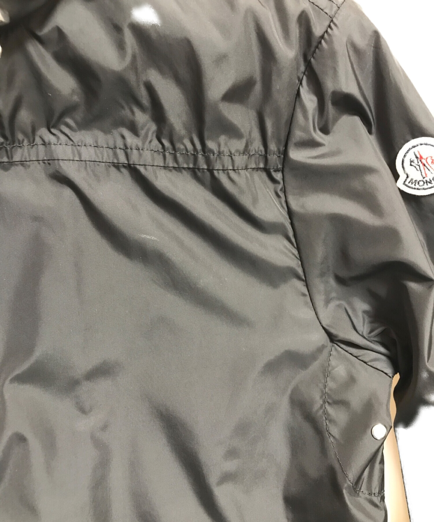 中古・古着通販】MONCLER (モンクレール) ナイロンジャケット ブラック