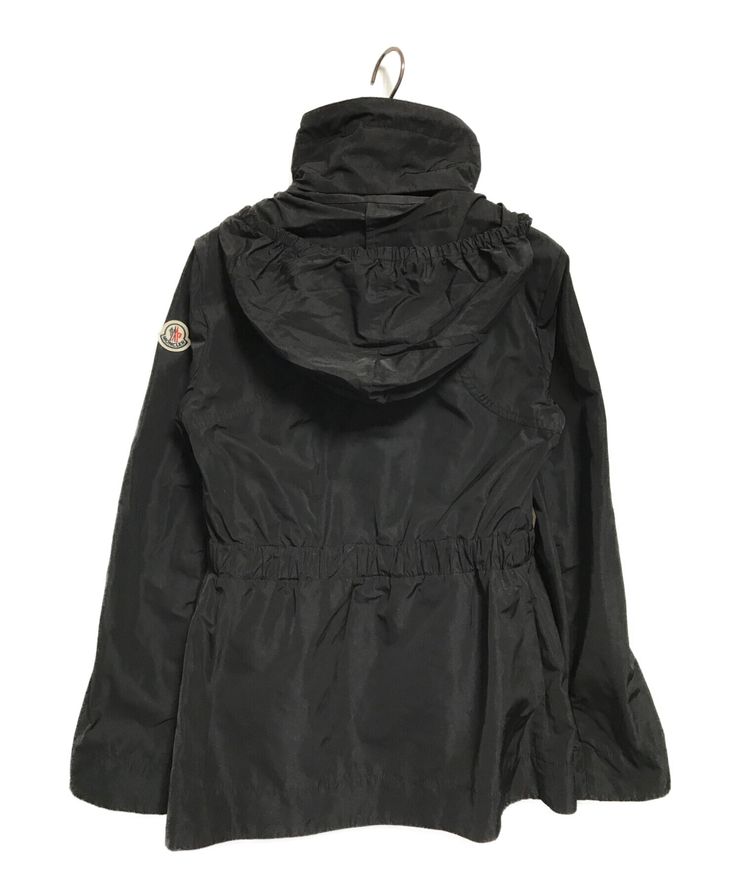 MONCLER (モンクレール) ナイロンジップジャケット ブラック サイズ:SIZE0