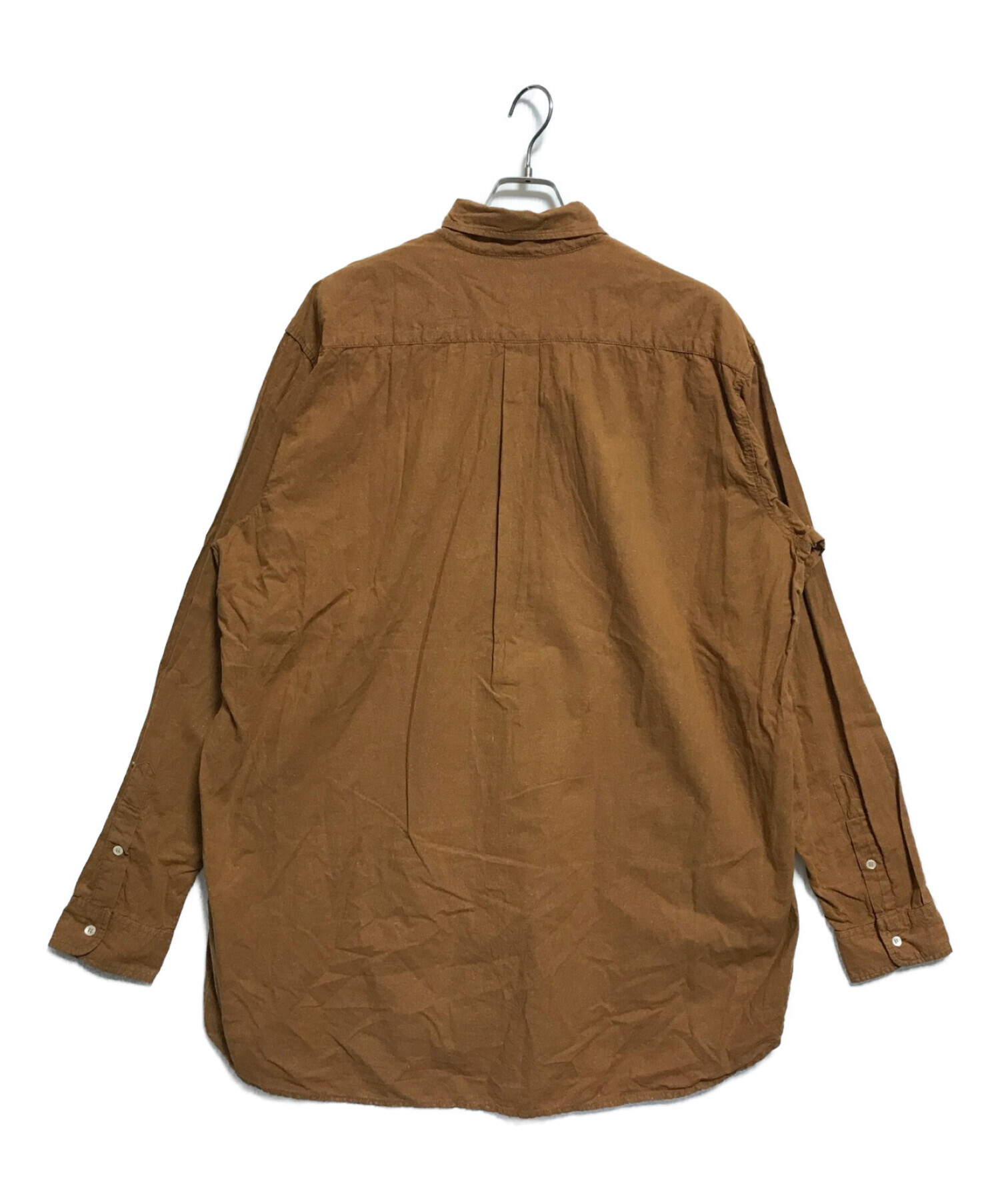 stussy (ステューシー) ボタンダウンシャツ ブラウン サイズ:XL