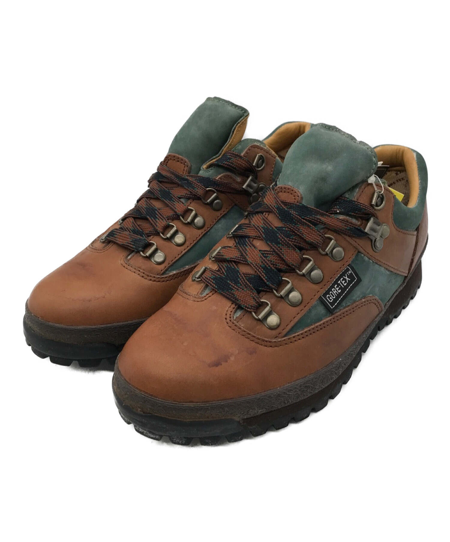 Danner (ダナー) トレッキングシューズ ブラウン×グリーン サイズ:SIZE　9 1/2