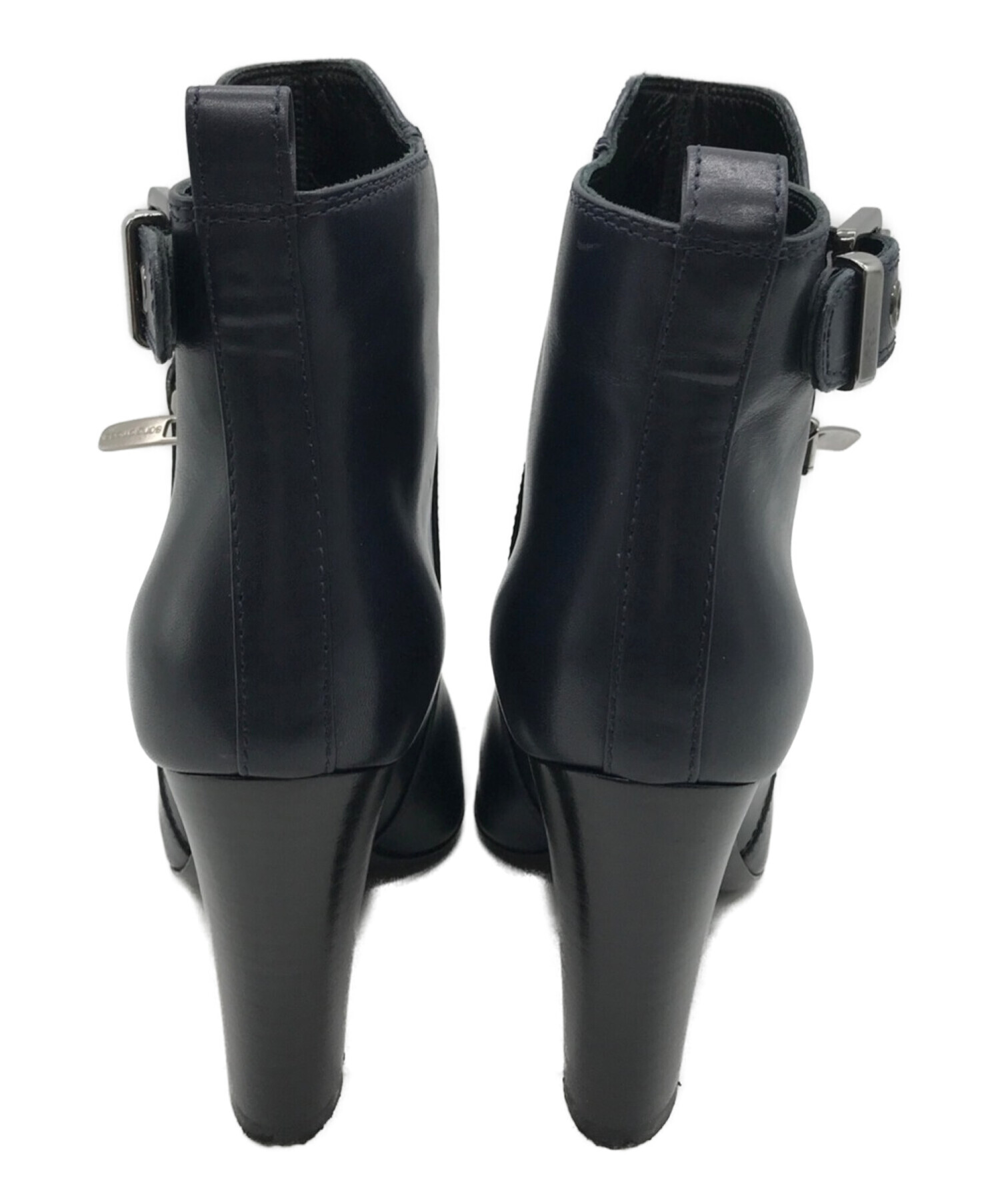 中古・古着通販】sergio rossi (セルジオロッシ) Scarpe Donna Bootie ネイビー サイズ:34｜ブランド・古着通販  トレファク公式【TREFAC FASHION】スマホサイト