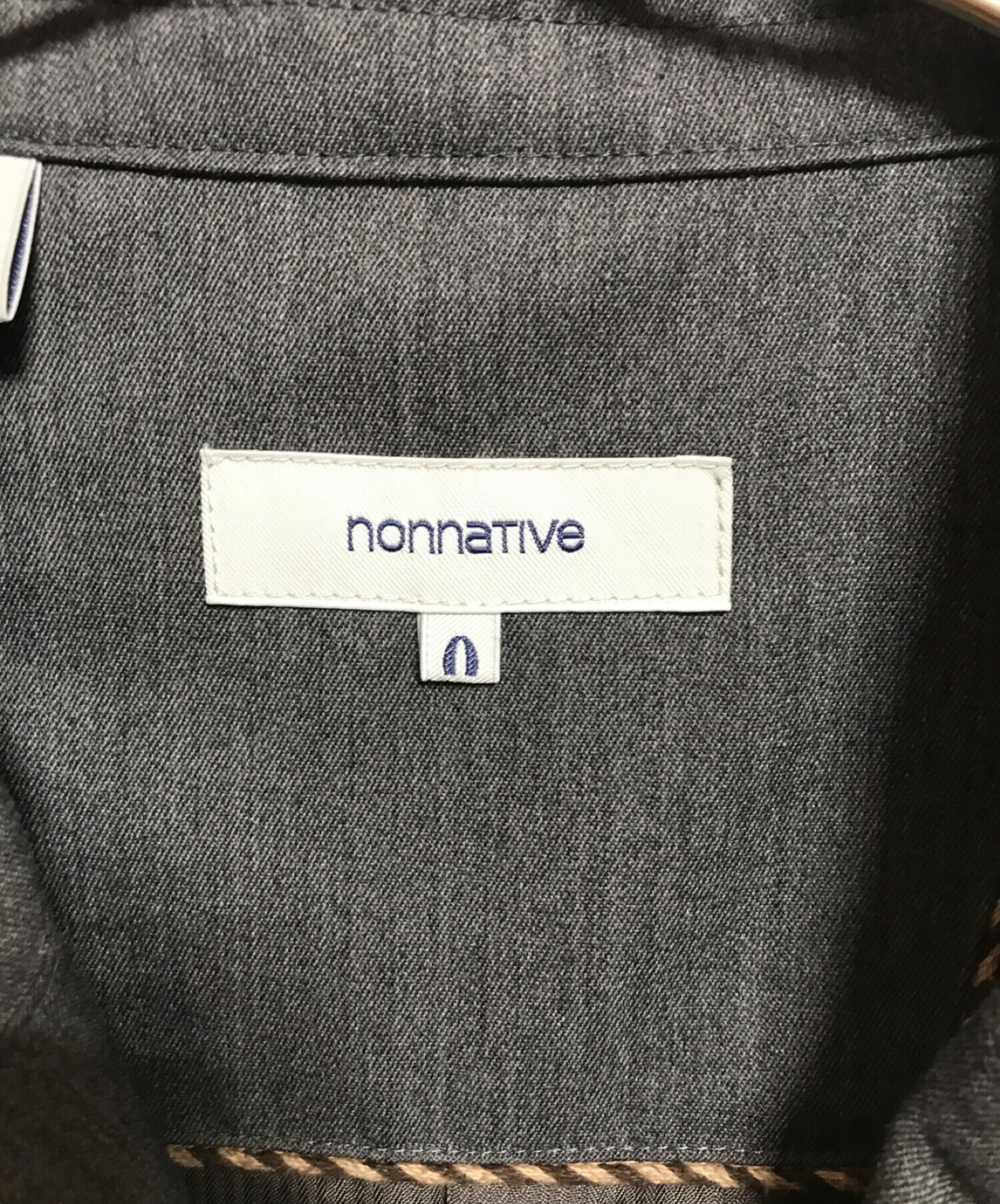 中古・古着通販】nonnative (ノンネイティブ) ジップテーラード