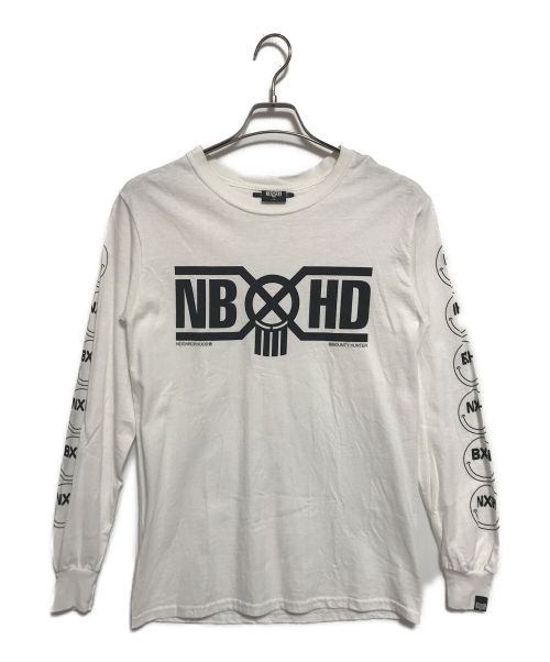 【中古・古着通販】NEIGHBORHOOD (ネイバーフッド) BOUNTY HUNTER (バウンティハンター) ロングスリーブカットソー ホワイト  サイズ:S｜ブランド・古着通販 トレファク公式【TREFAC FASHION】スマホサイト