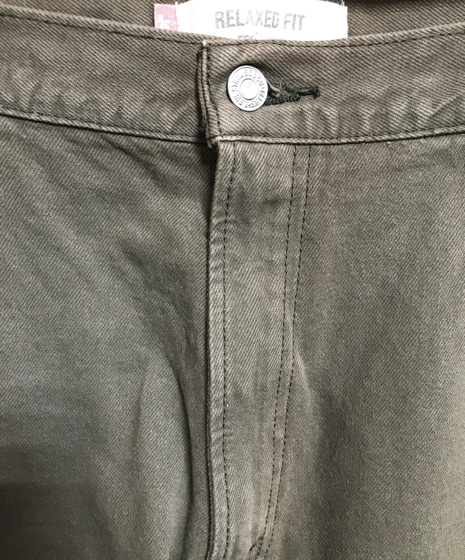 中古・古着通販】LEVI'S (リーバイス) 550デニムパンツ オリーブ