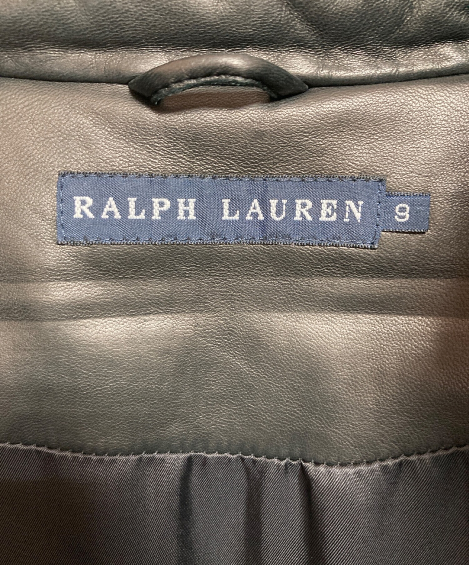 中古・古着通販】RALPH LAUREN (ラルフローレン) ラムレザーダウン