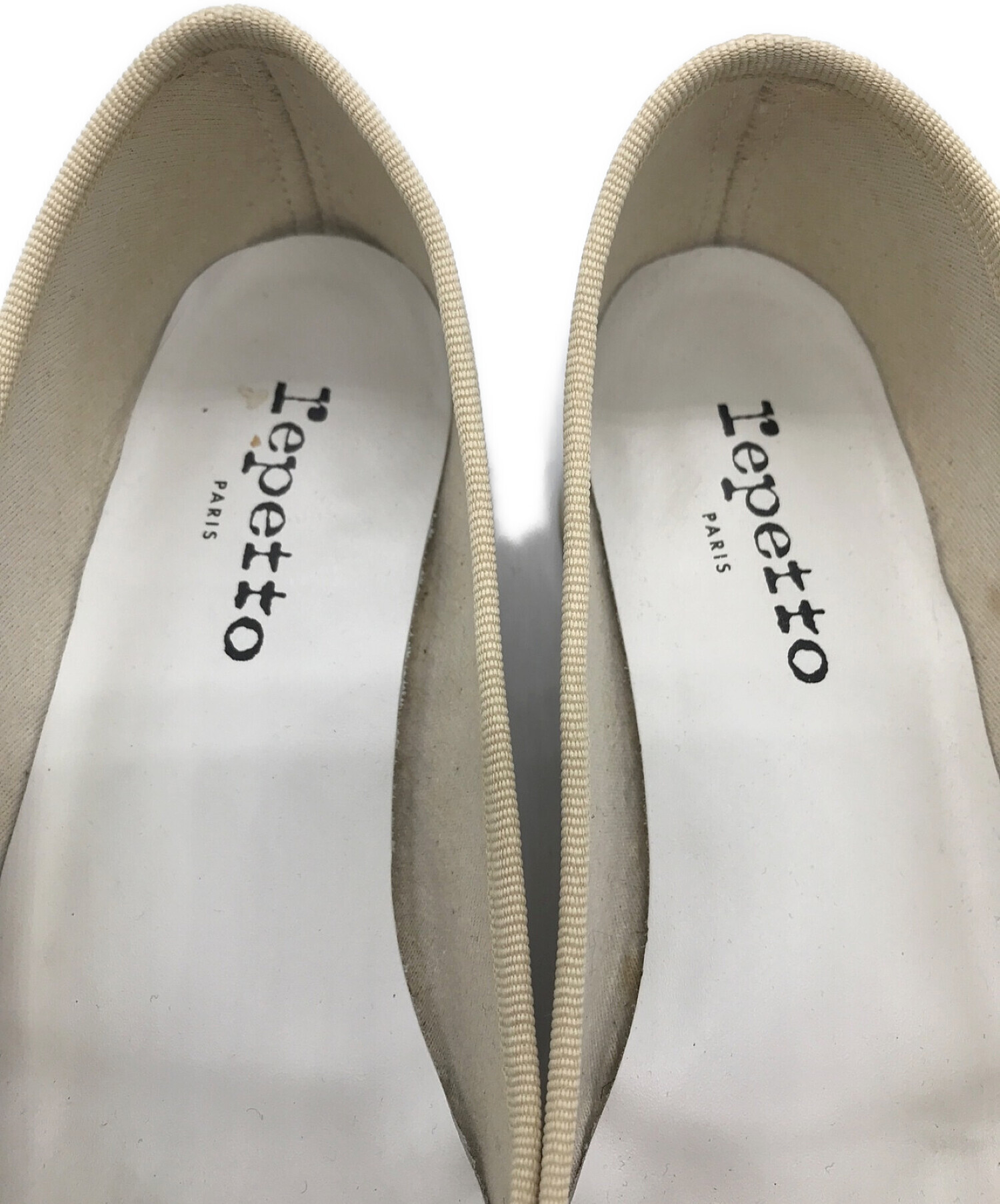 中古・古着通販】Repetto (レペット) リボンパンプス イエロー サイズ