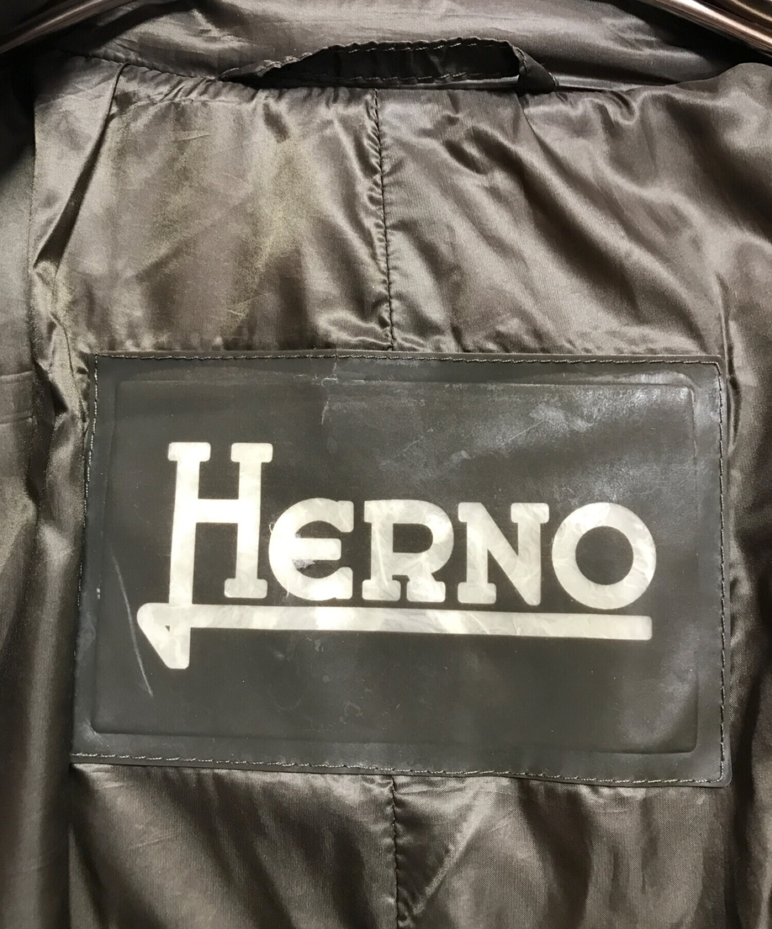 中古・古着通販】HERNO (ヘルノ) ダウンジャケット グリーン サイズ
