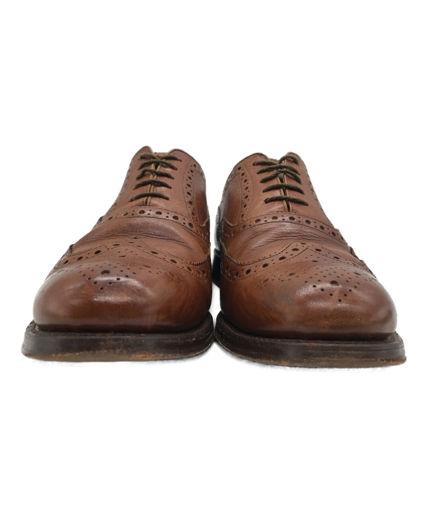 中古・古着通販】GRENSON (グレンソン) ウィングチップシューズ ブラウン サイズ:SIZE10 1/2｜ブランド・古着通販  トレファク公式【TREFAC FASHION】スマホサイト