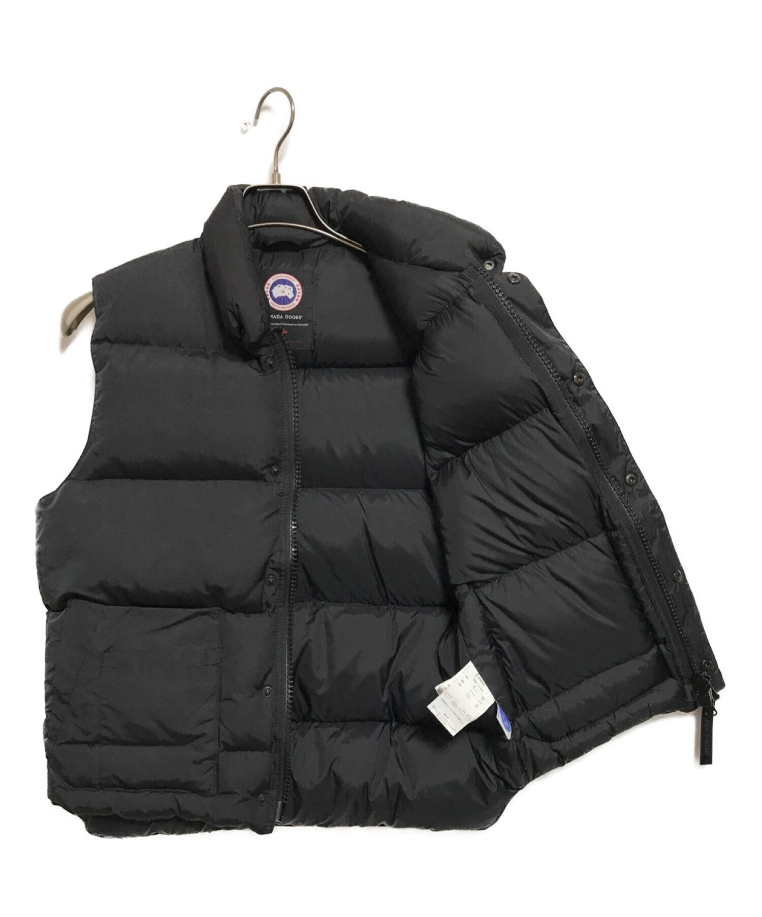 中古・古着通販】CANADA GOOSE (カナダグース) WINDSORダウンベスト ブラック サイズ:S｜ブランド・古着通販  トレファク公式【TREFAC FASHION】スマホサイト