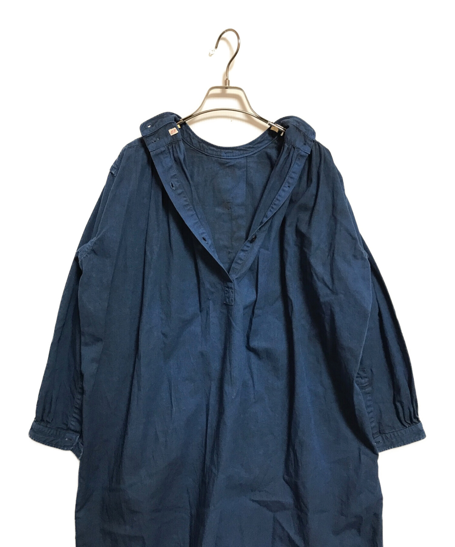 中古・古着通販】OUTIL (ウティ) ROBE MINOT インディゴ サイズ:0（下記参照）｜ブランド・古着通販 トレファク公式【TREFAC  FASHION】スマホサイト