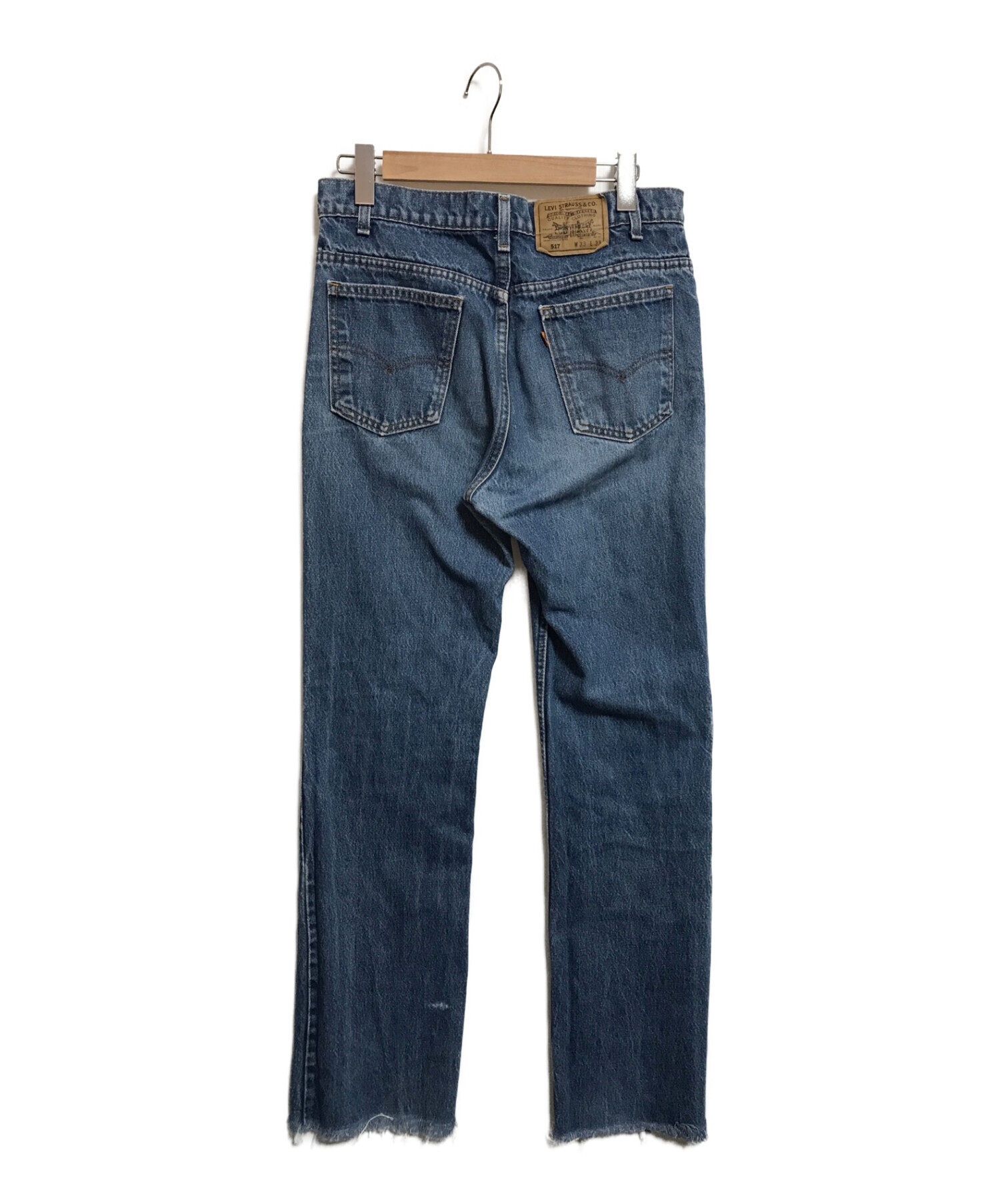 中古・古着通販】LEVI'S (リーバイス) 517カットオフデニムパンツ