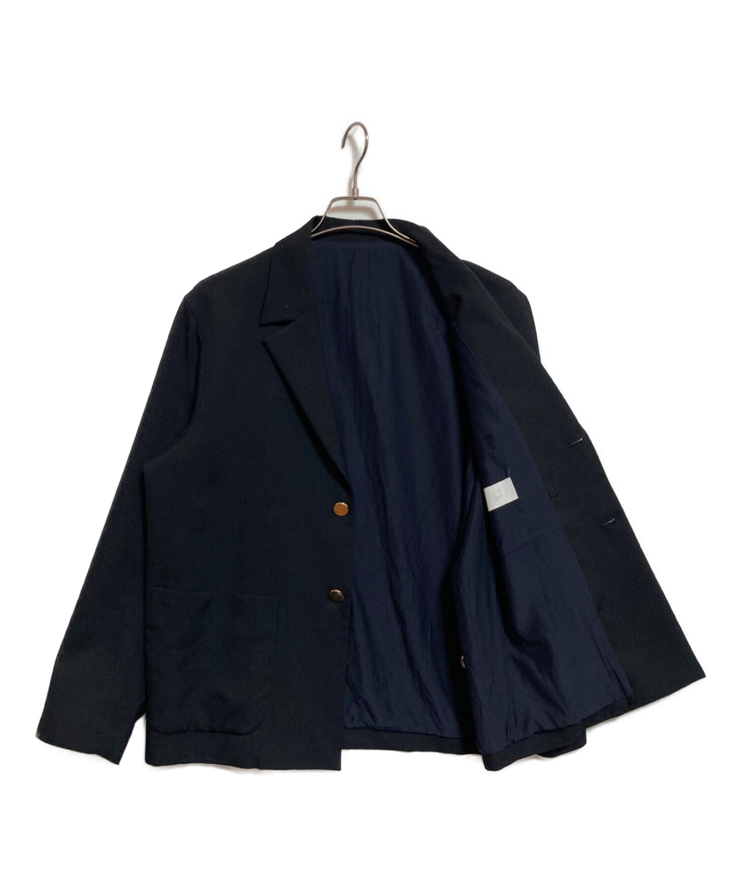 【中古・古着通販】URU (ウル) WOOL SERGE / 2 BUTTON JACKET