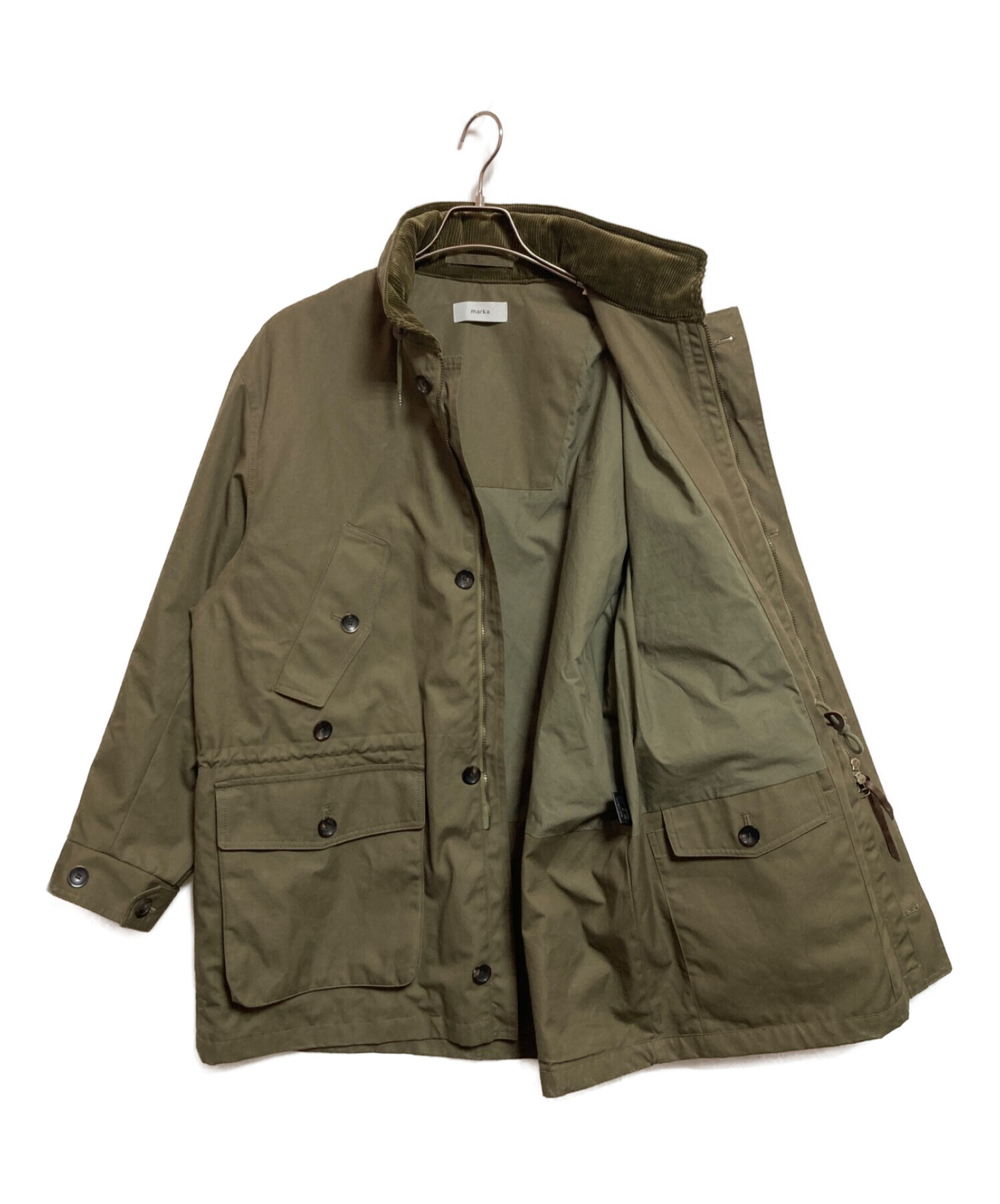 中古・古着通販】MARKA (マーカ) OUTDOORMAN JACKET グリーン サイズ:2