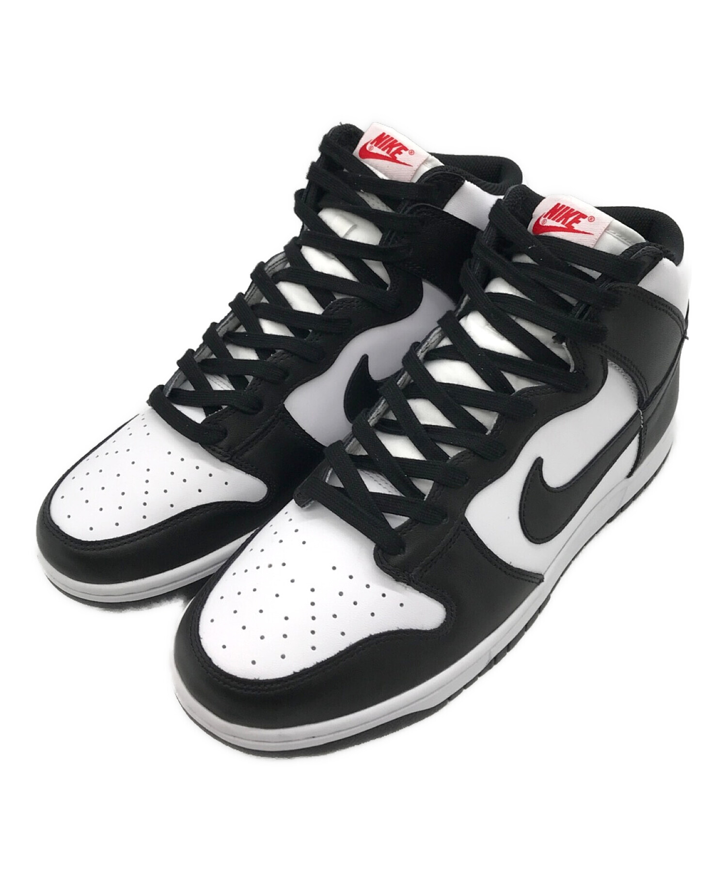 中古・古着通販】NIKE (ナイキ) DUNK HI RETRO ホワイト×ブラック