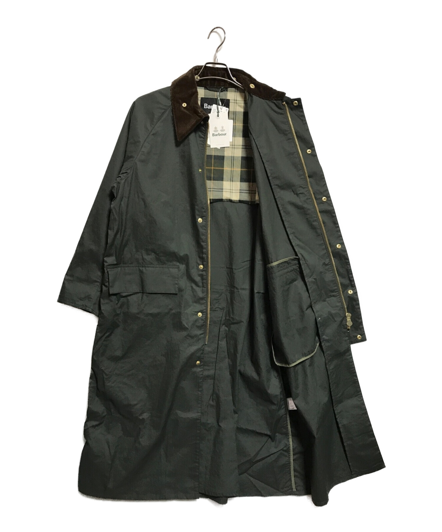 Barbour (バブアー) JOURNAL STANDARD (ジャーナルスタンダード) OS BURGHLEY グリーン サイズ:36（下記参照）