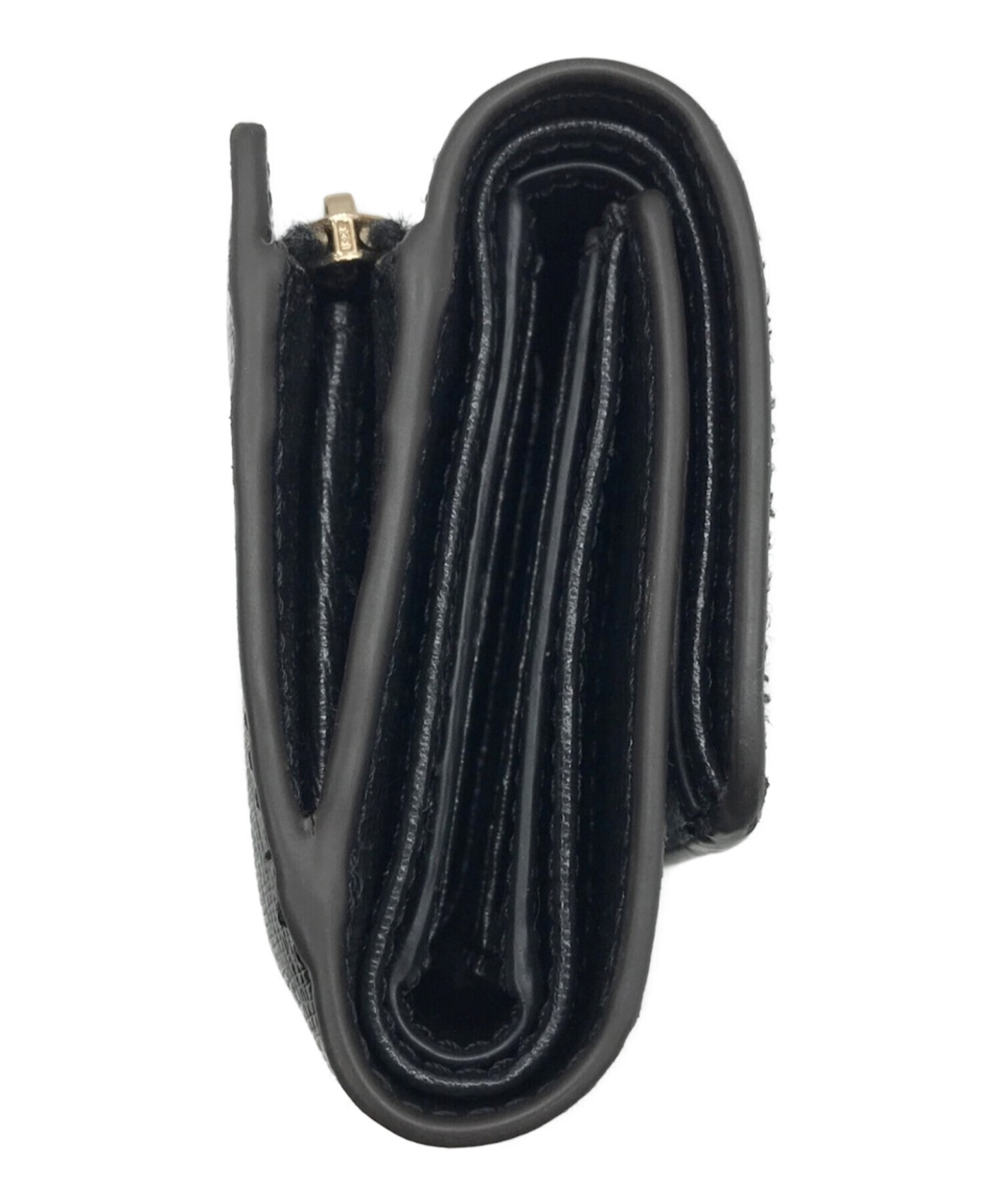 FURLA (フルラ) バビロン3つ折り財布 ブラック 未使用品
