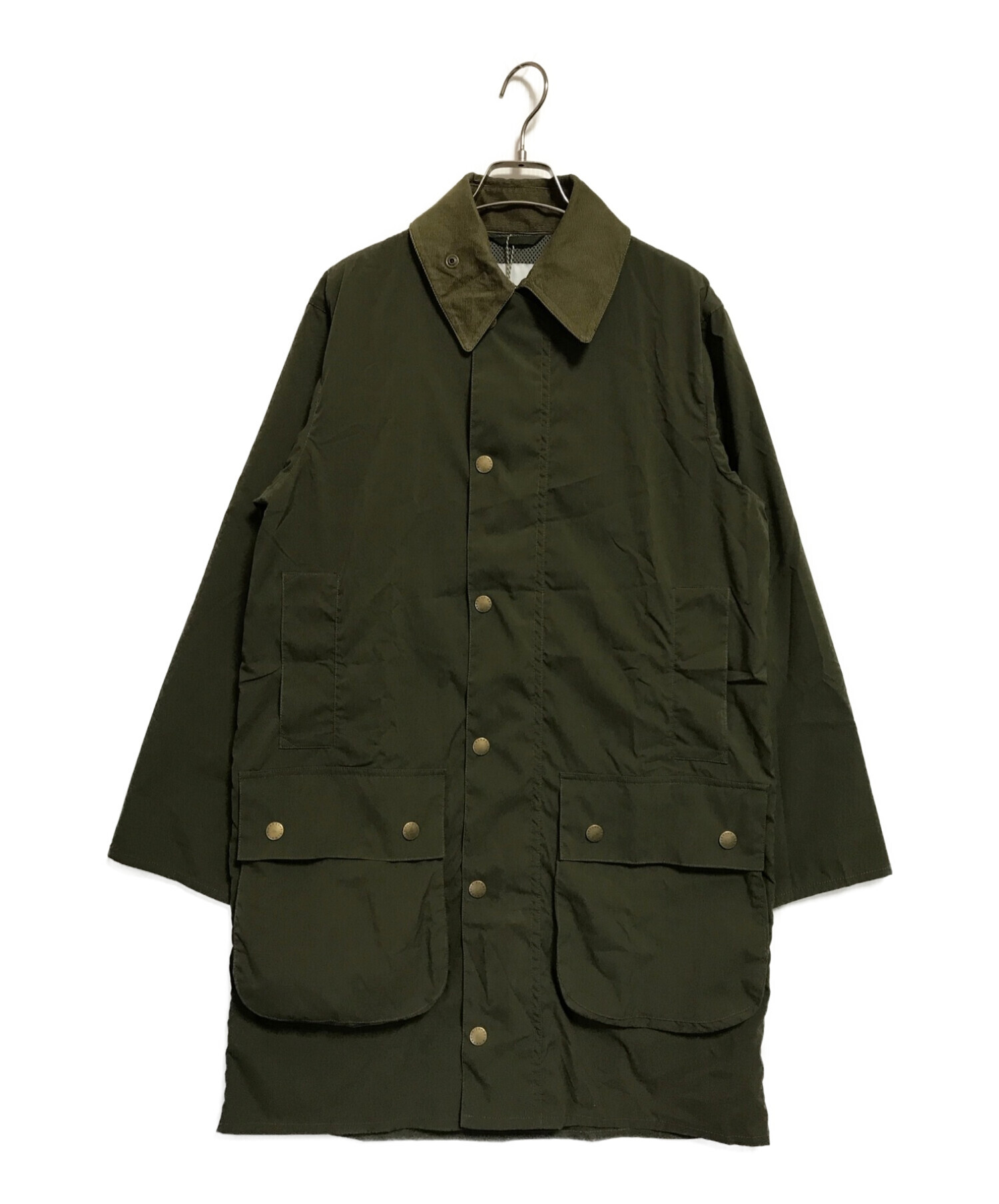 グリーン系[Barbour ナイロンジャケット XL]バブアーコートパッカブル