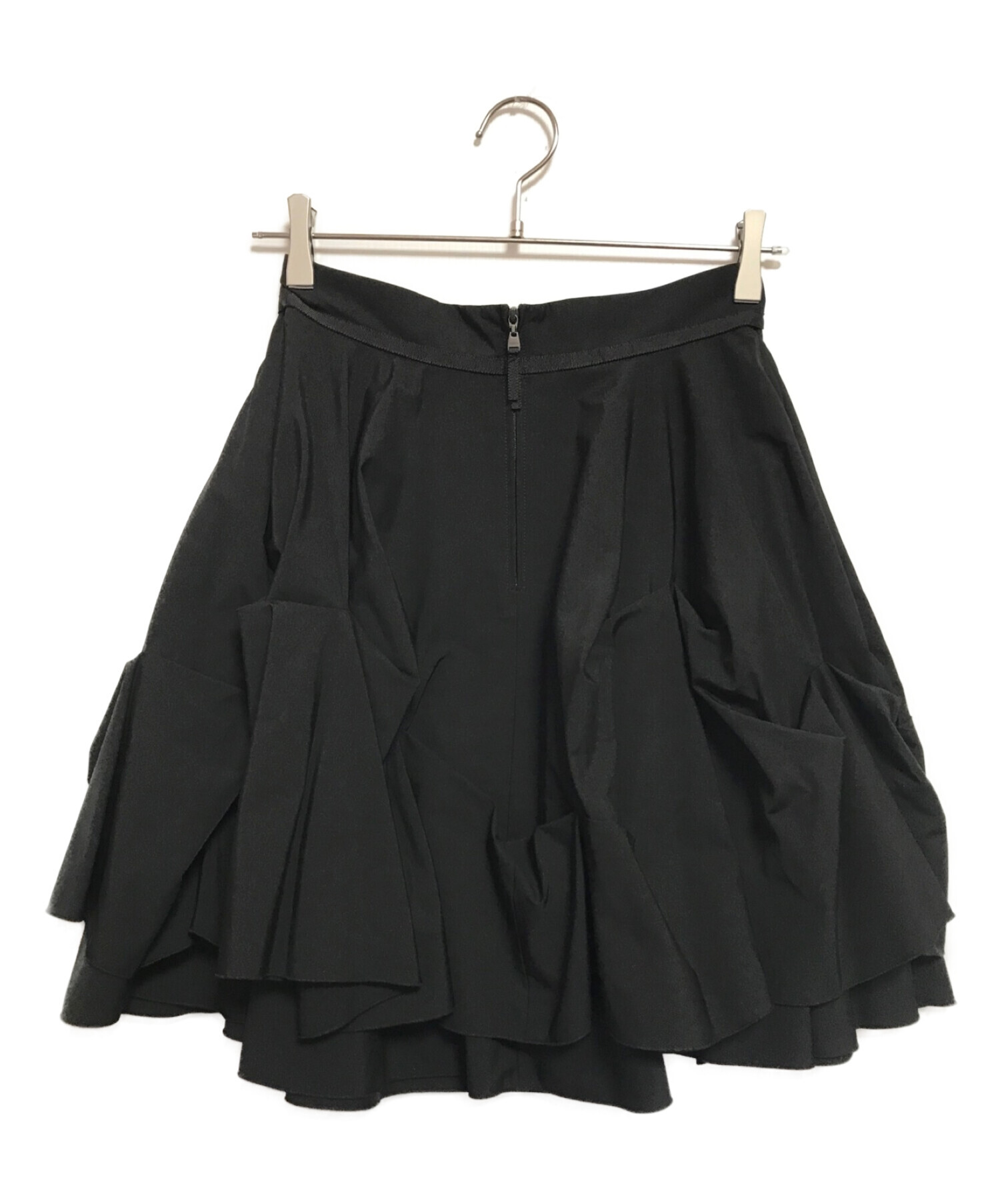 FOXEY NEWYORK (フォクシーニューヨーク) デザインスカート ブラック サイズ:SIZE40