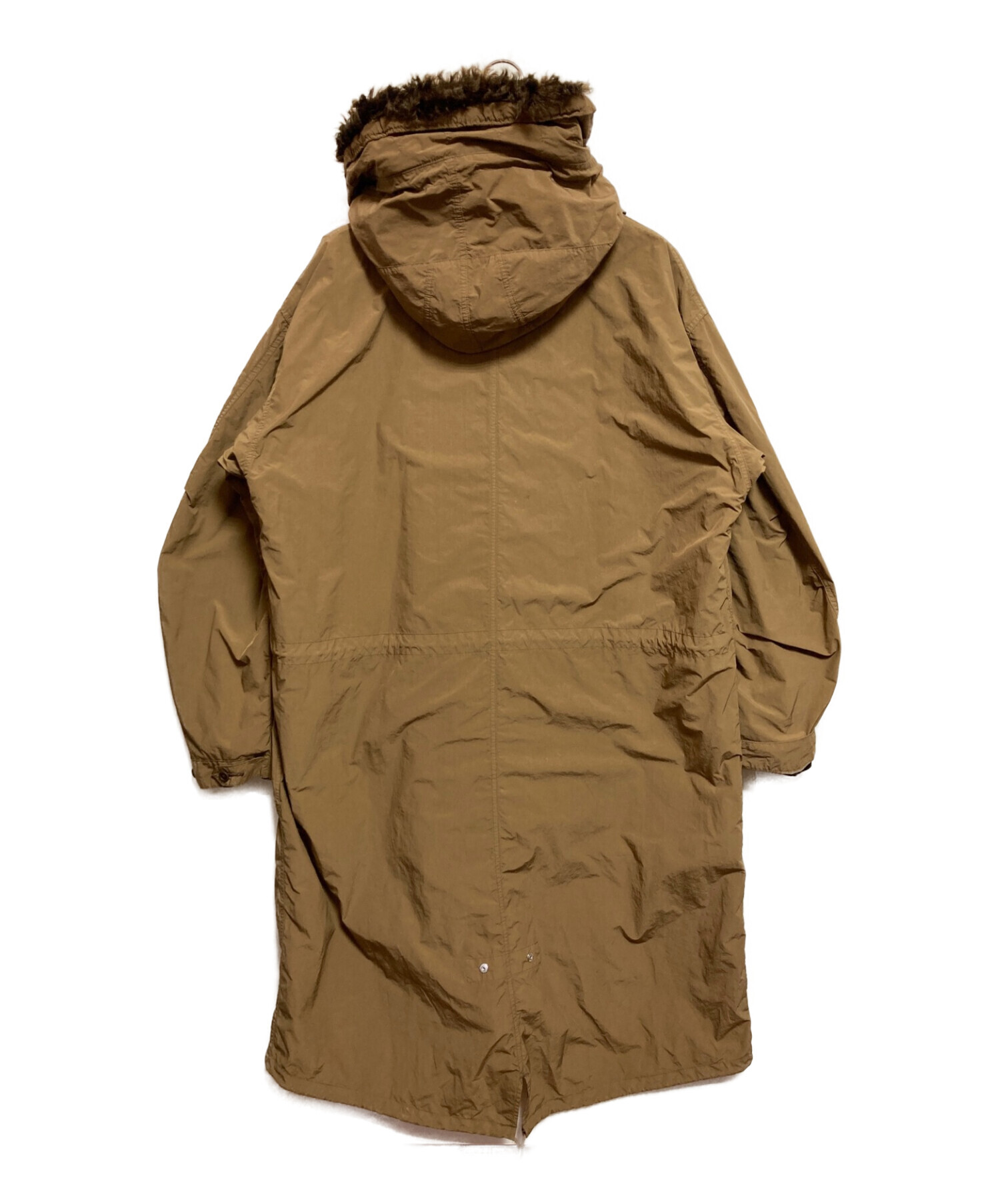 ATON (エイトン) AIR VENTILE FISHTAIL COAT ブラック サイズ:M