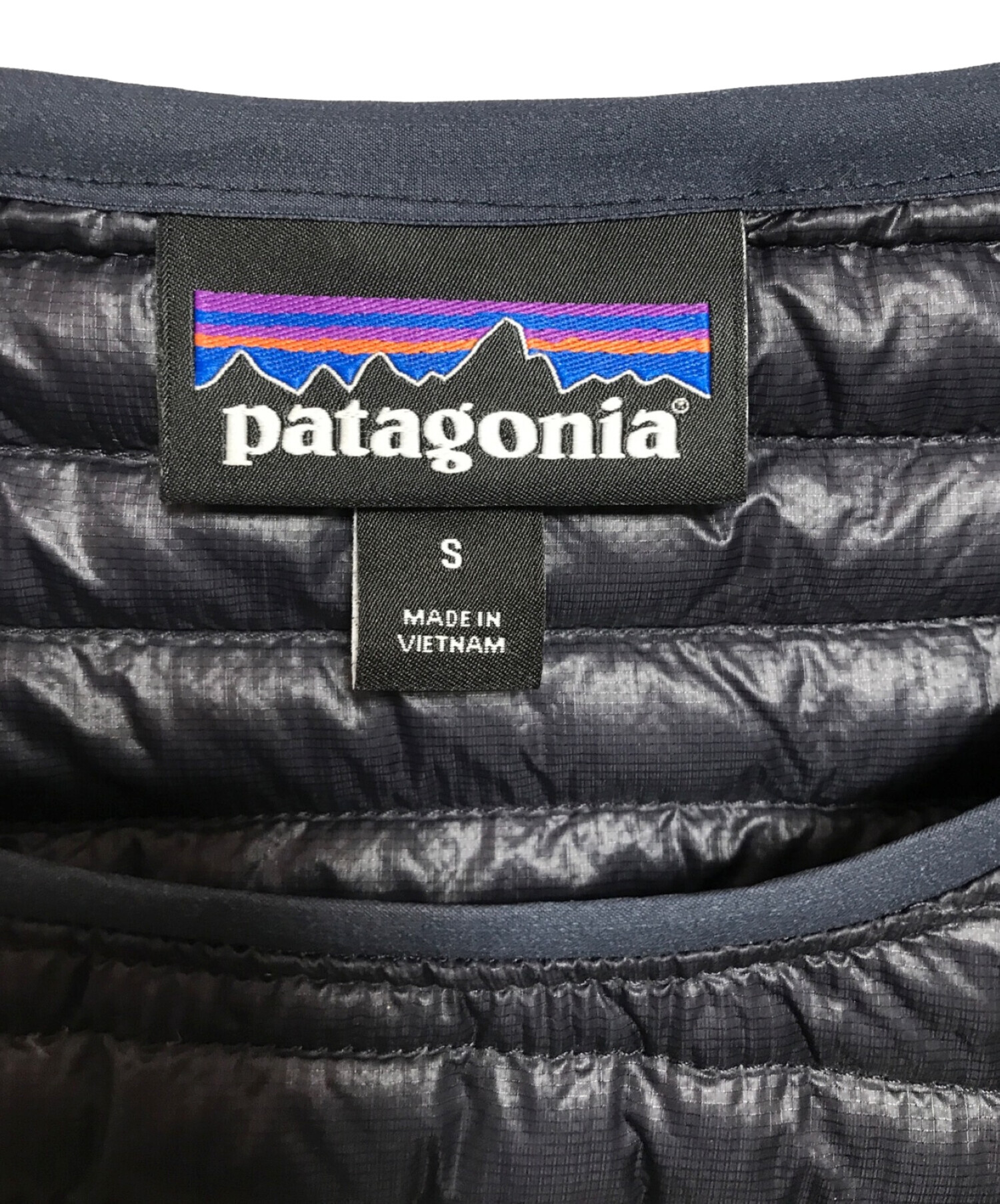 Patagonia (パタゴニア) ウルトラアルパイン・ダウン・クルー ネイビー サイズ:S