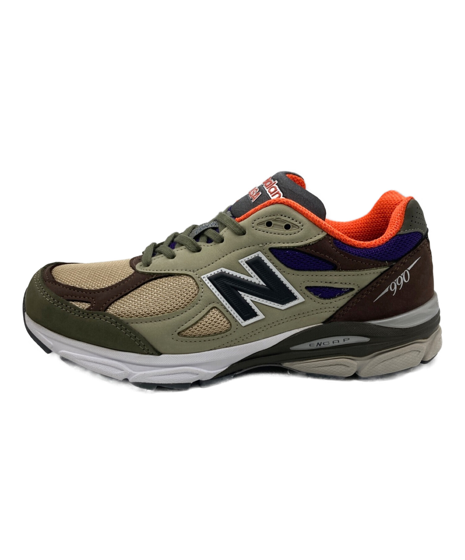 NEW BALANCE (ニューバランス) M990BT3 オリーブ サイズ:SIZE 27.5cm