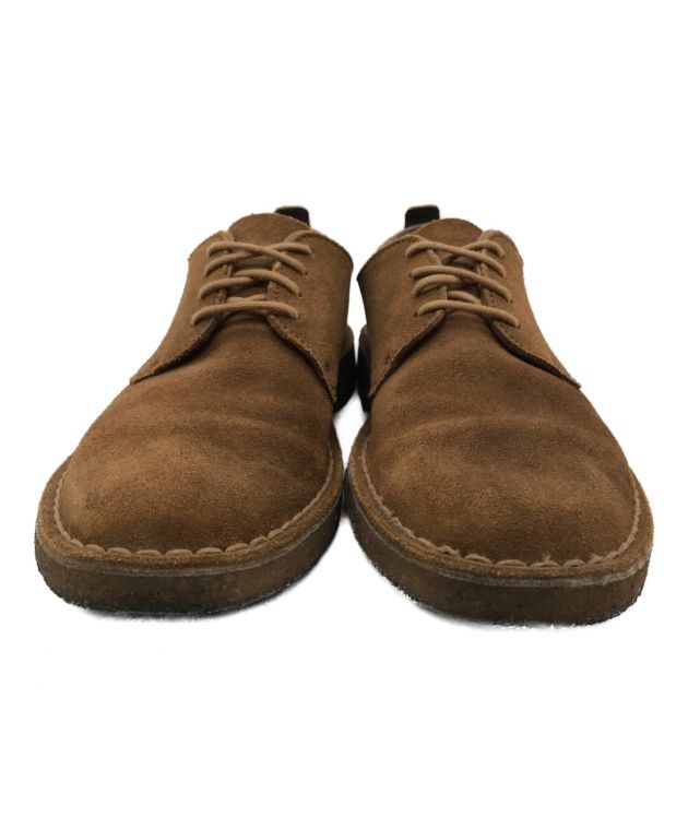 中古・古着通販】CLARKS (クラークス) スウェードシューズ ベージュ