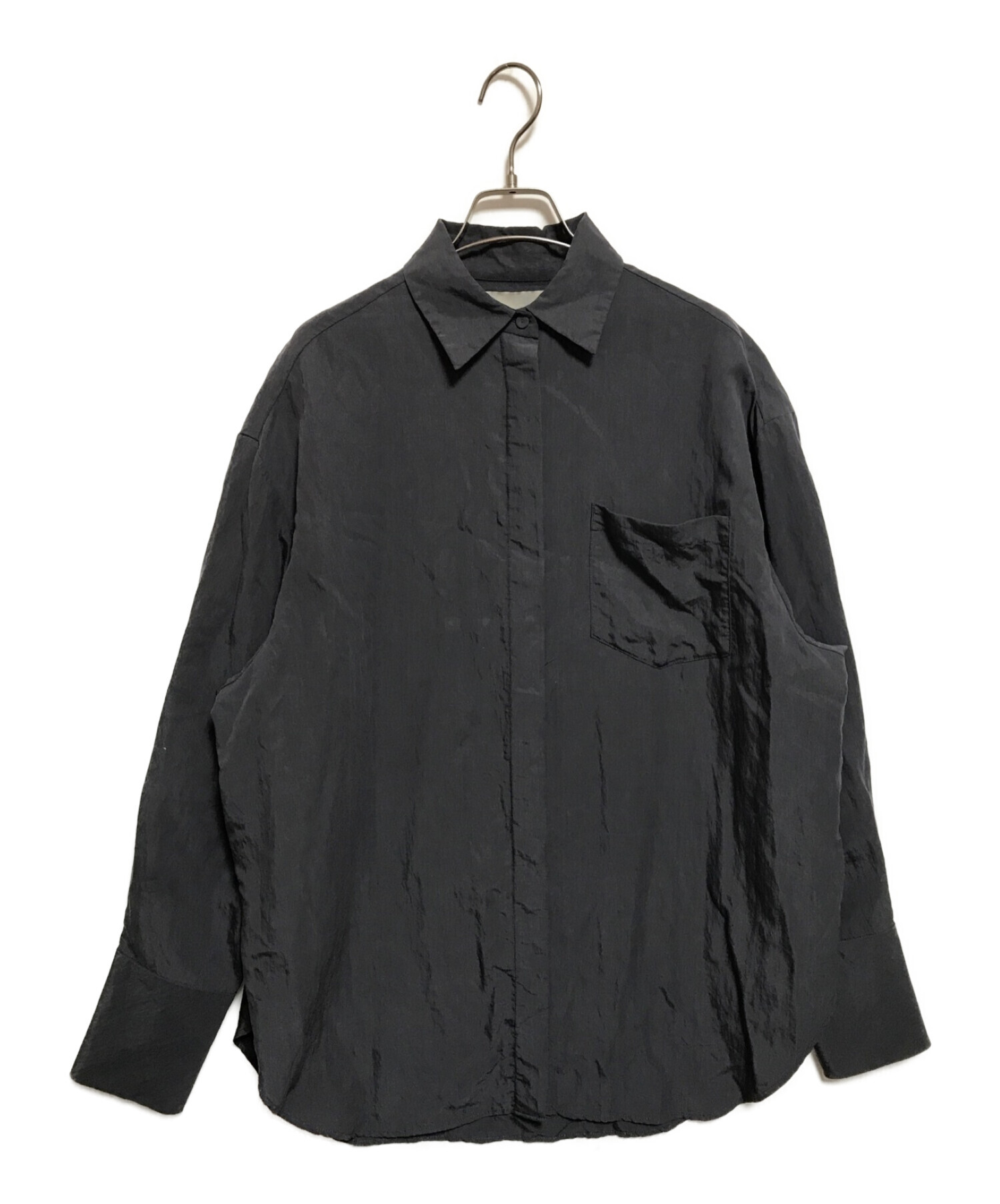 TODAYFUL (トゥデイフル) Silky Pocket Shirts ネイビー サイズ:FREE