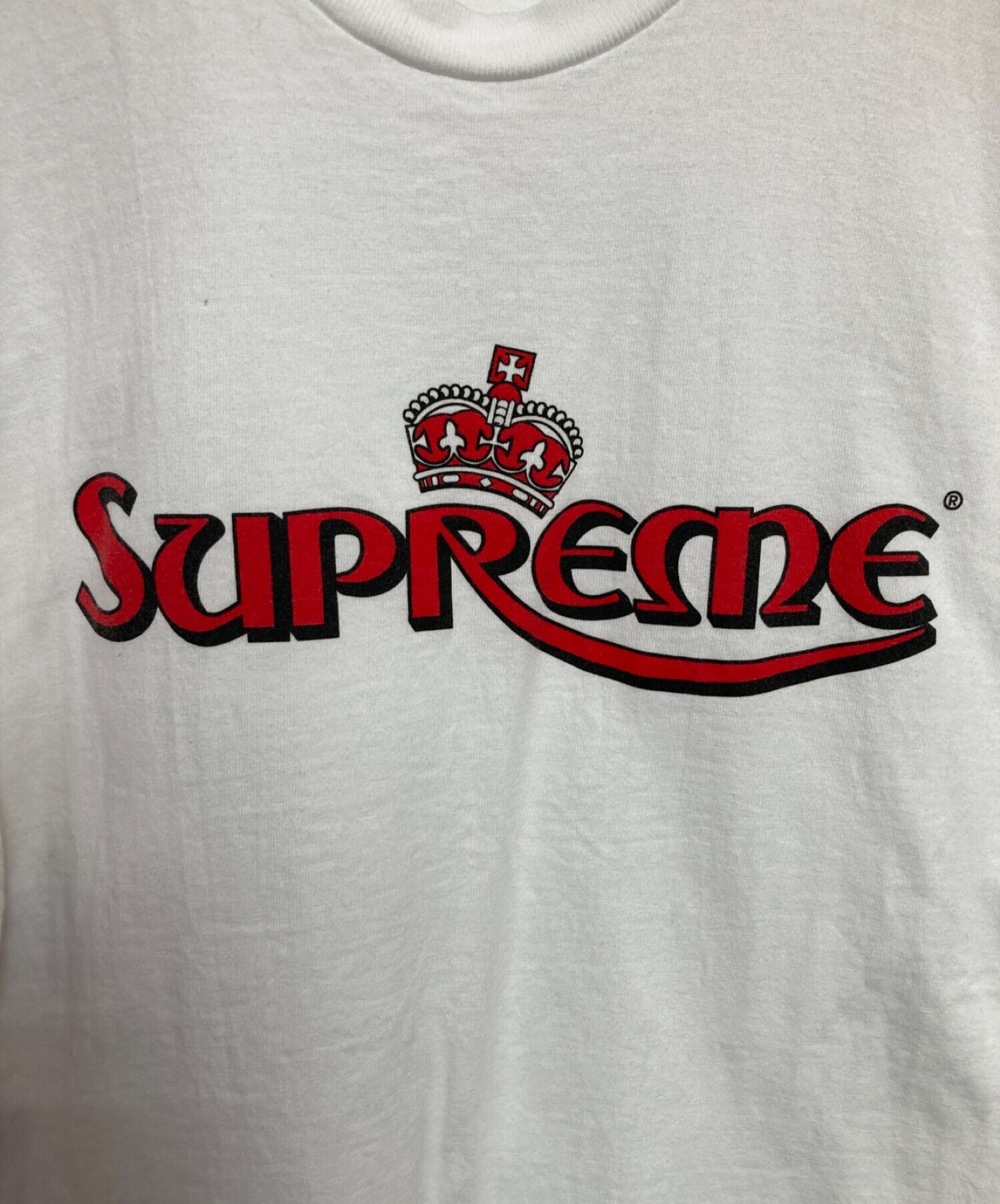 中古・古着通販】SUPREME (シュプリーム) Crown Tee ホワイト サイズ:S