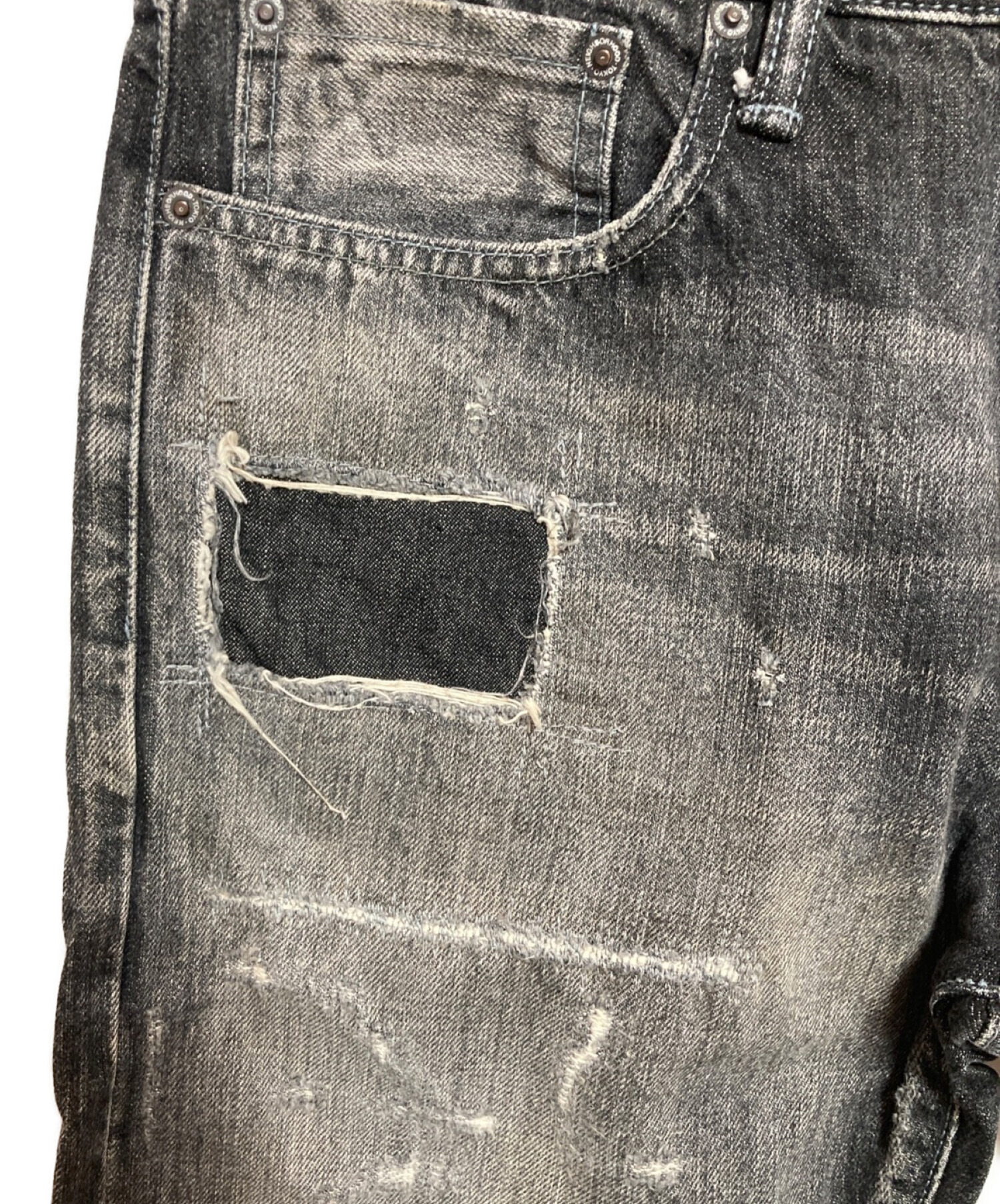 NEIGHBORHOOD (ネイバーフッド) BULLET SAVAGE.DP NARROW/14OZ-PT ブラック サイズ:S