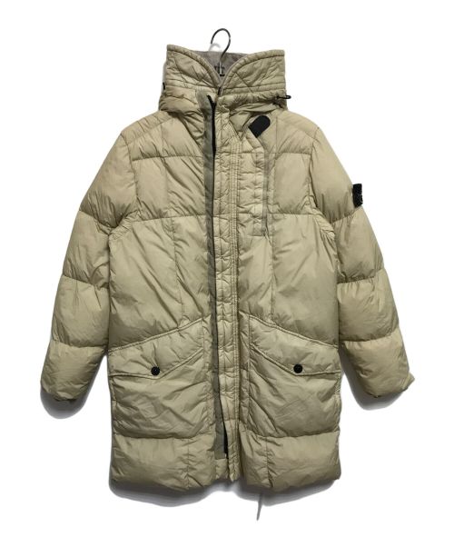 中古・古着通販】STONE ISLAND (ストーンアイランド) ダウンコート ベージュ サイズ:S｜ブランド・古着通販 トレファク公式【TREFAC  FASHION】スマホサイト