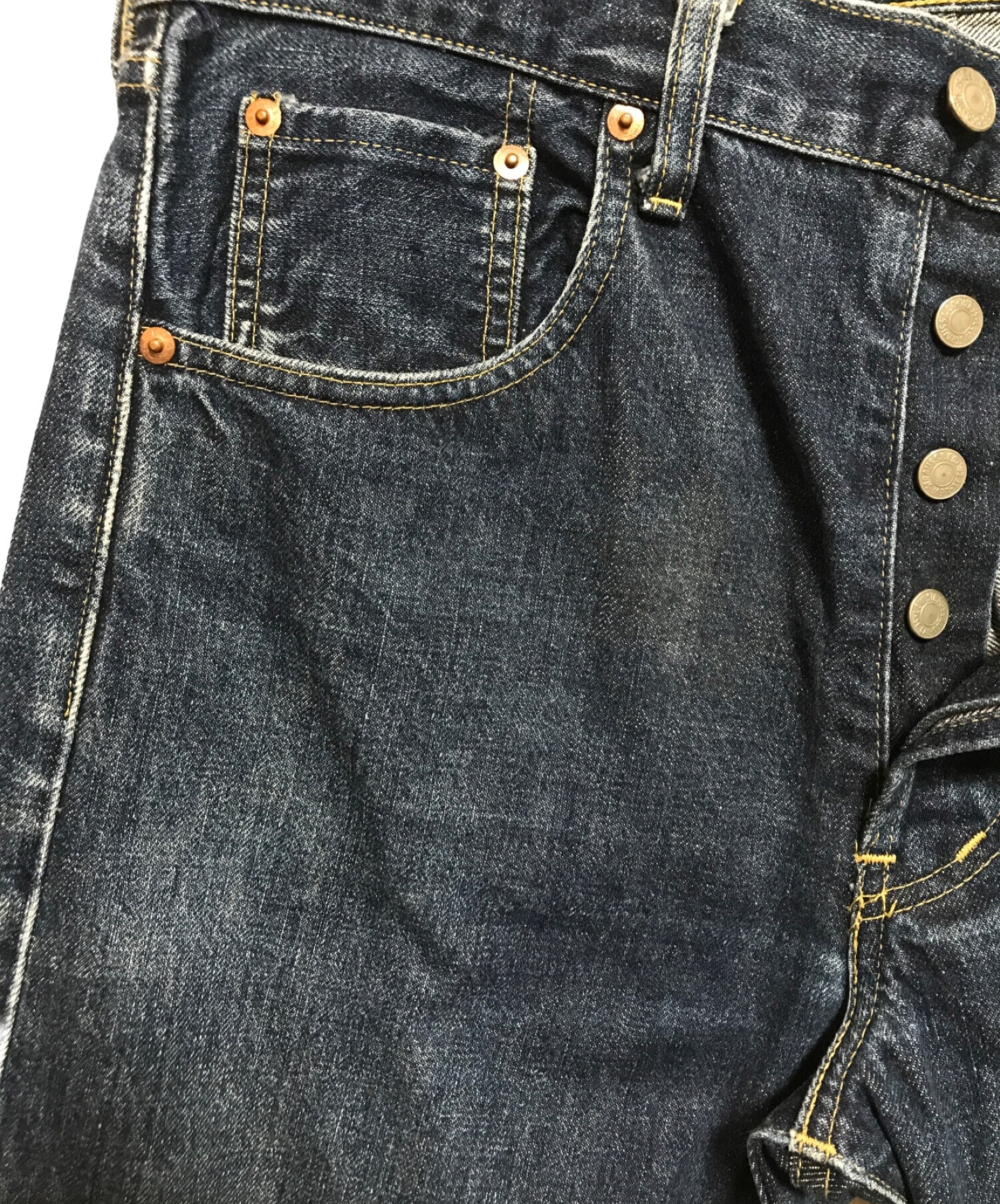 中古・古着通販】LEVI'S (リーバイス) 503デニムパンツ インディゴ