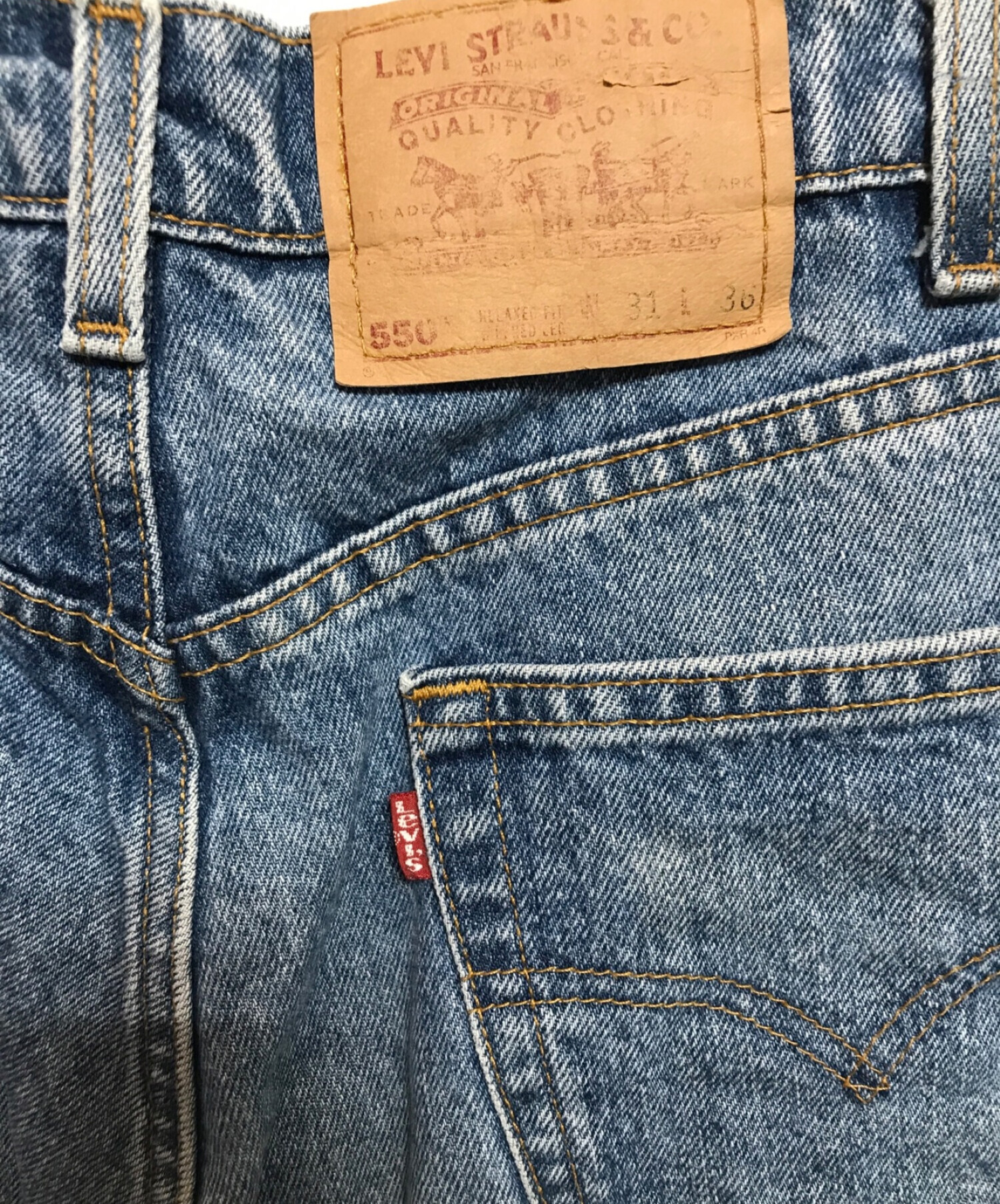 中古・古着通販】LEVI'S (リーバイス) 505デニムパンツ インディゴ