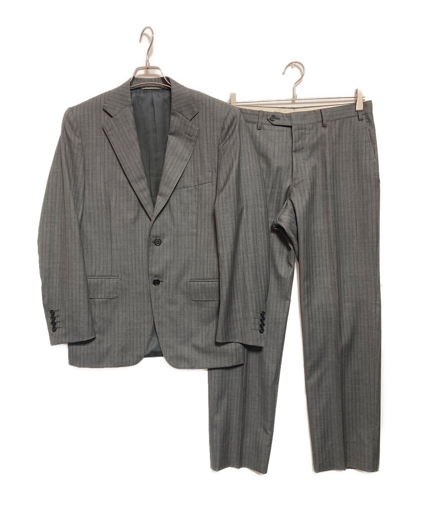 中古・古着通販】CANALI (カナーリ) セットアップスーツ グレー