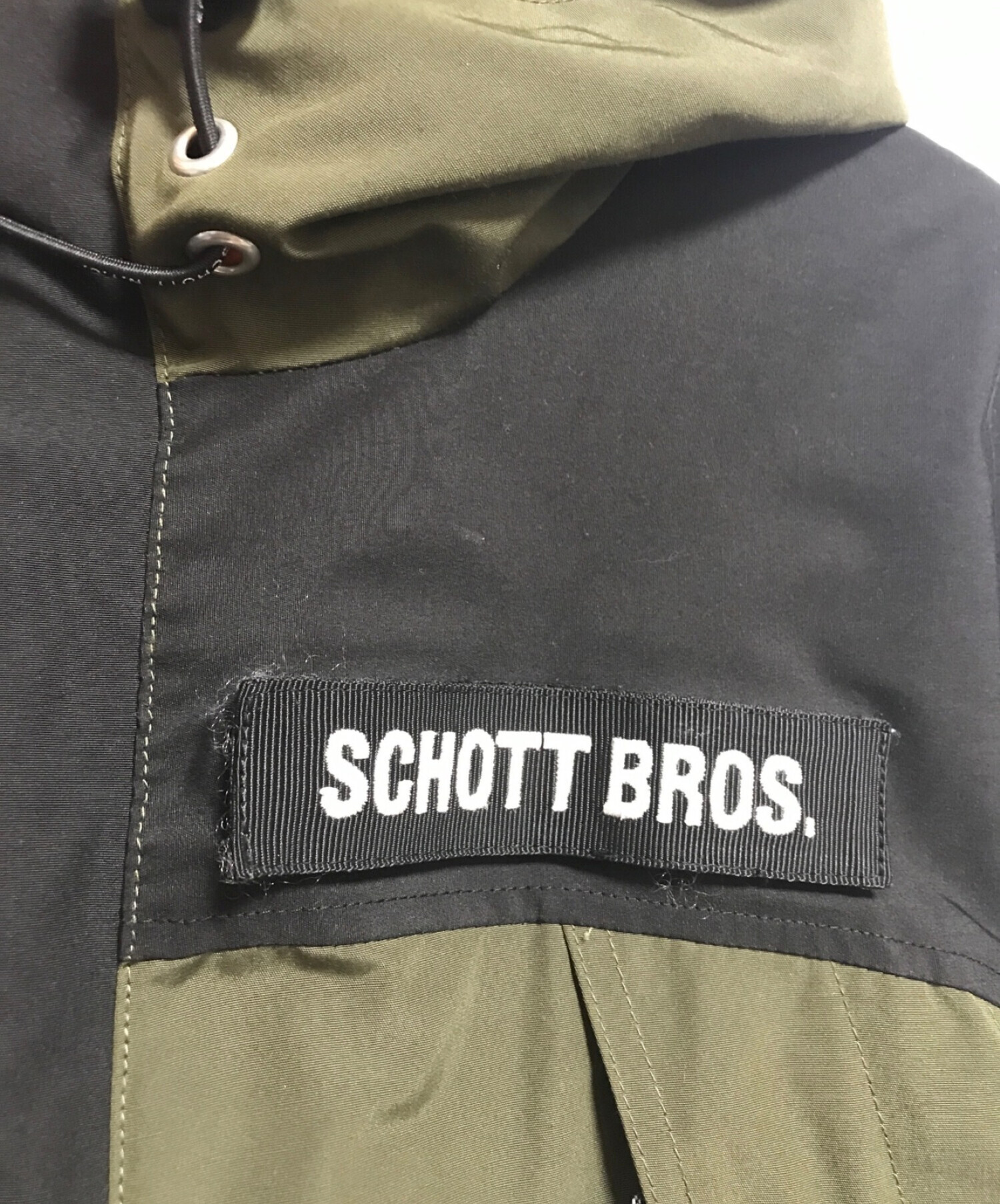 中古・古着通販】Schott (ショット) マウンテンパーカー グリーン 