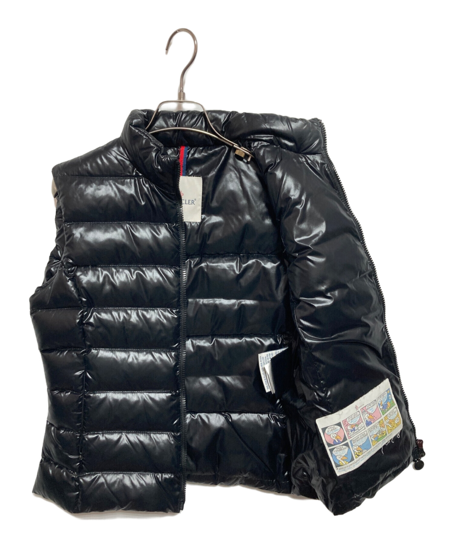 中古・古着通販】MONCLER (モンクレール) GHANY GILET ダウンベスト ブラック サイズ:1｜ブランド・古着通販  トレファク公式【TREFAC FASHION】スマホサイト