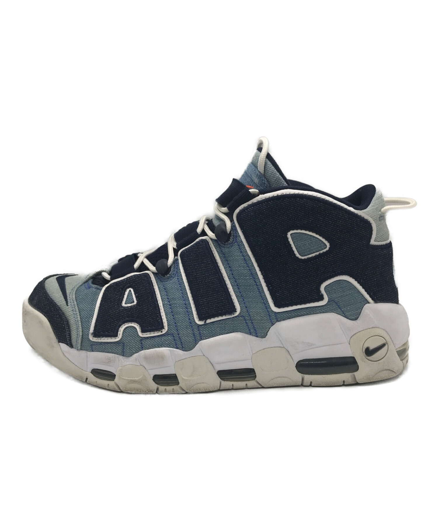 中古・古着通販】NIKE (ナイキ) AIR MORE UPTEMPO 96 QS ネイビー ...